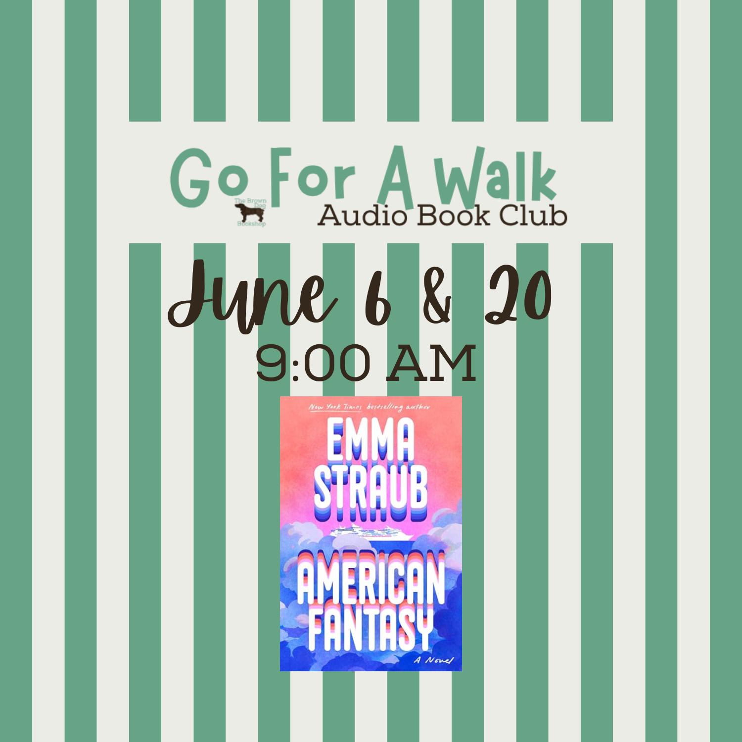 Go For A Walk Book Club- June