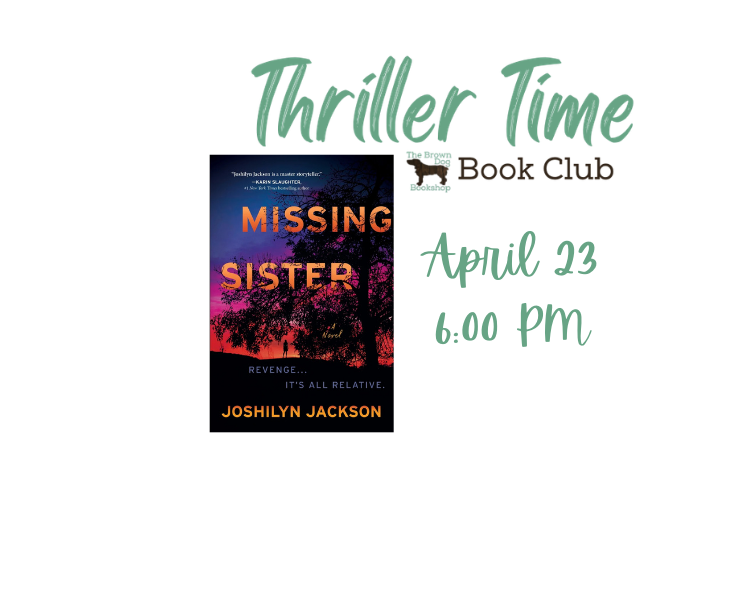 Thriller Time Book Club- April