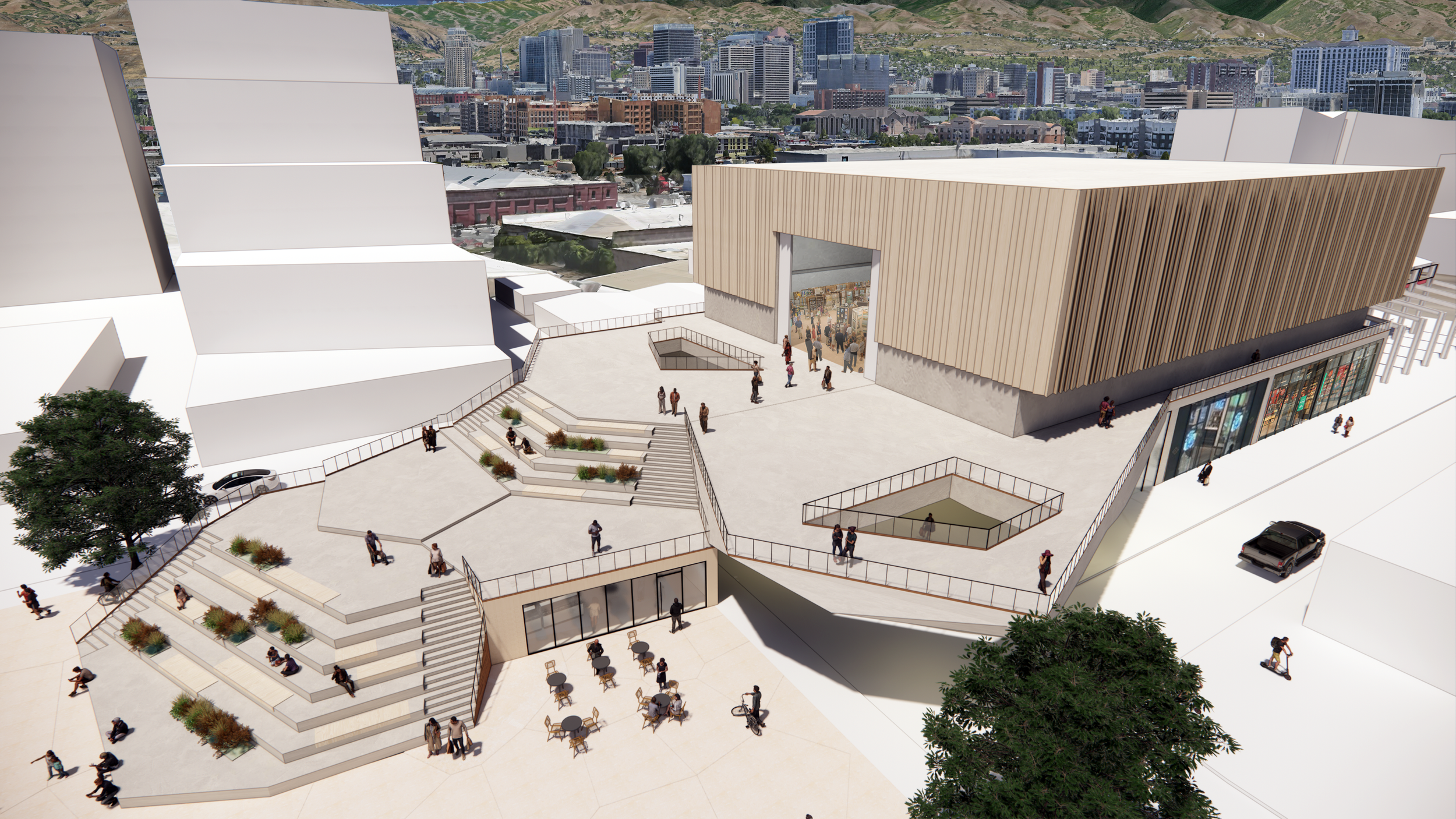 Phase II - Commercial/Entertainment and Plaza