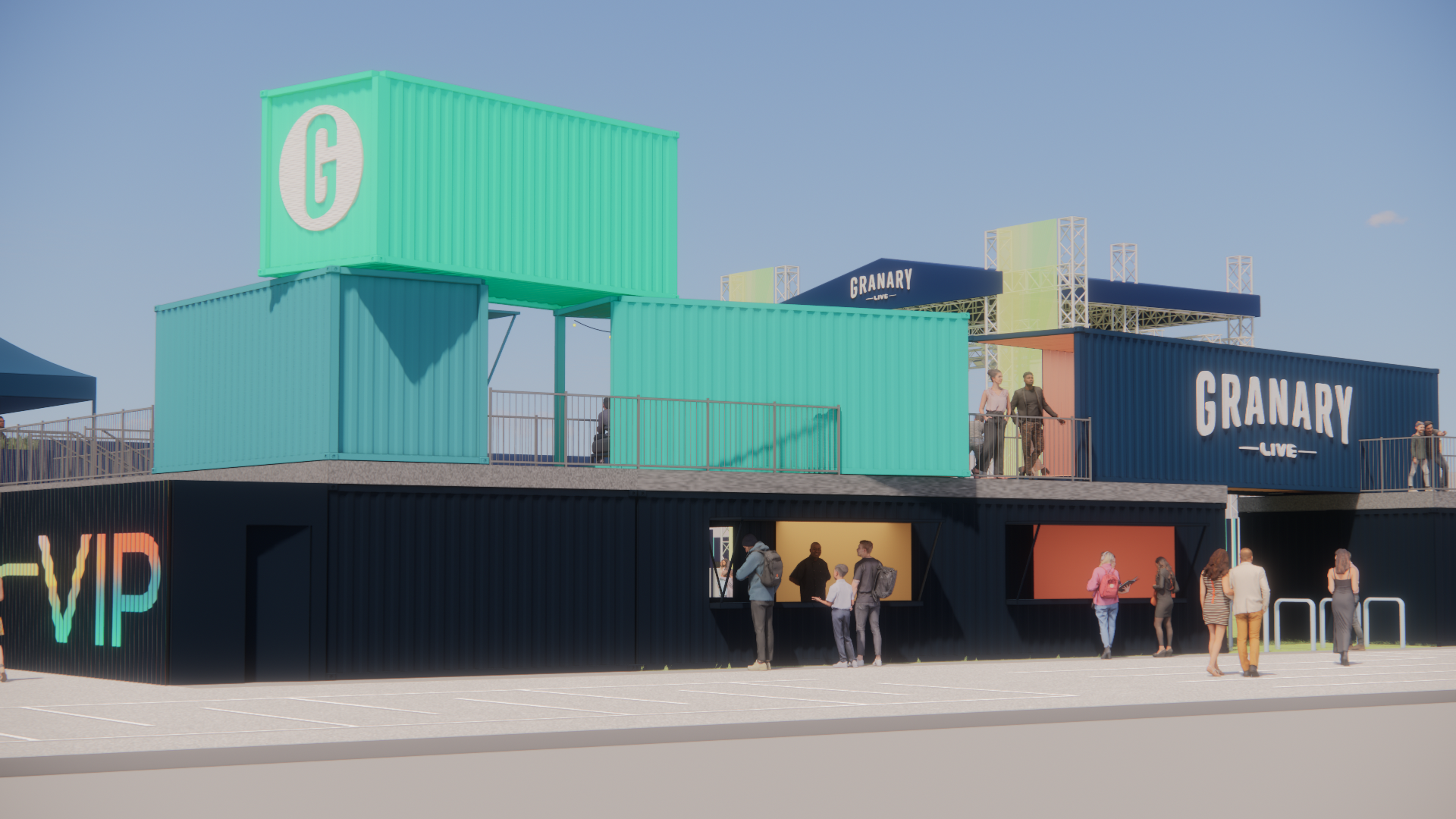 Granary Live Modular - Opening May 2024
