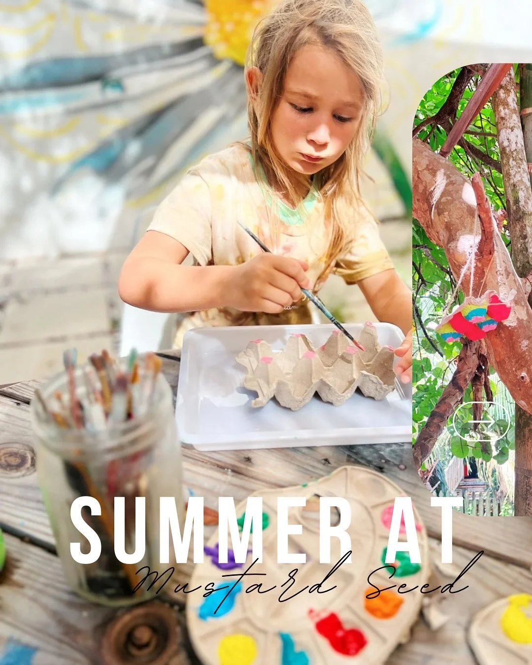 Our first week of summer camp is in the books&mdash;and it was full of sunshine, smiles, and sweet connections.
The kids painted, played, built forts, chased butterflies, and made new friends along the way. Nature led the way, creativity bloomed, and