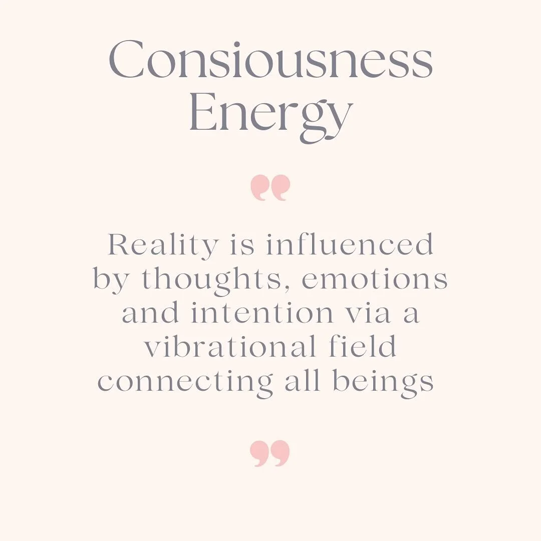 &bull; C &bull; O &bull; N &bull; S &bull; C &bull; I &bull; O &bull; U &bull; S &bull; N &bull; E &bull; S &bull; S &bull; 
&bull; E &bull; N &bull; E &bull; R &bull; G &bull; Y &bull;

Your conscious intention creates your reality 

You may feel un