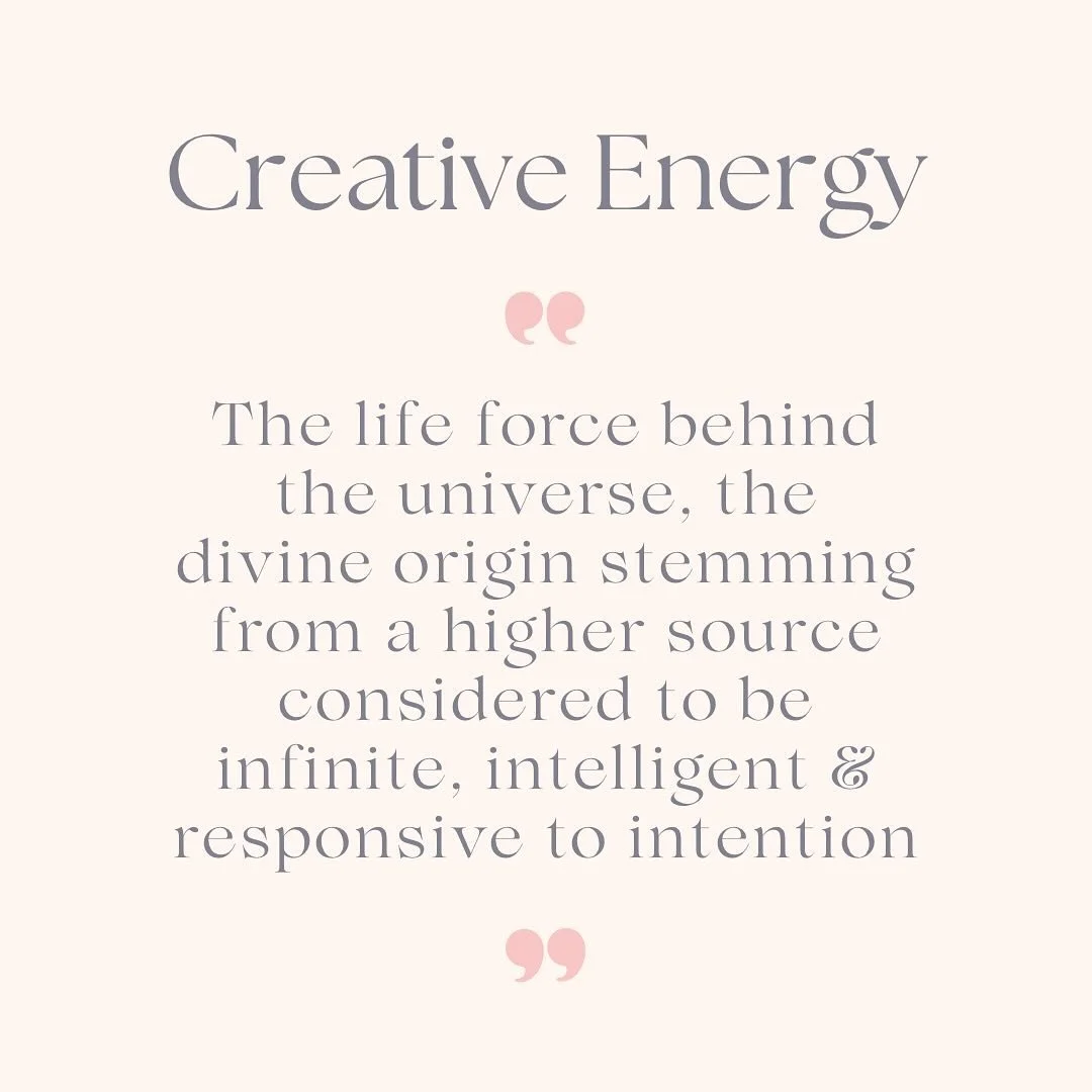 &bull; C &bull; R &bull; E &bull; A &bull; T &bull; I &bull; V &bull; E &bull; 
&bull; E &bull; N &bull; E &bull; R &bull; G &bull; Y &bull; 

If you&rsquo;ve been keeping up with the Energy posts you may be starting to see some similarities between 
