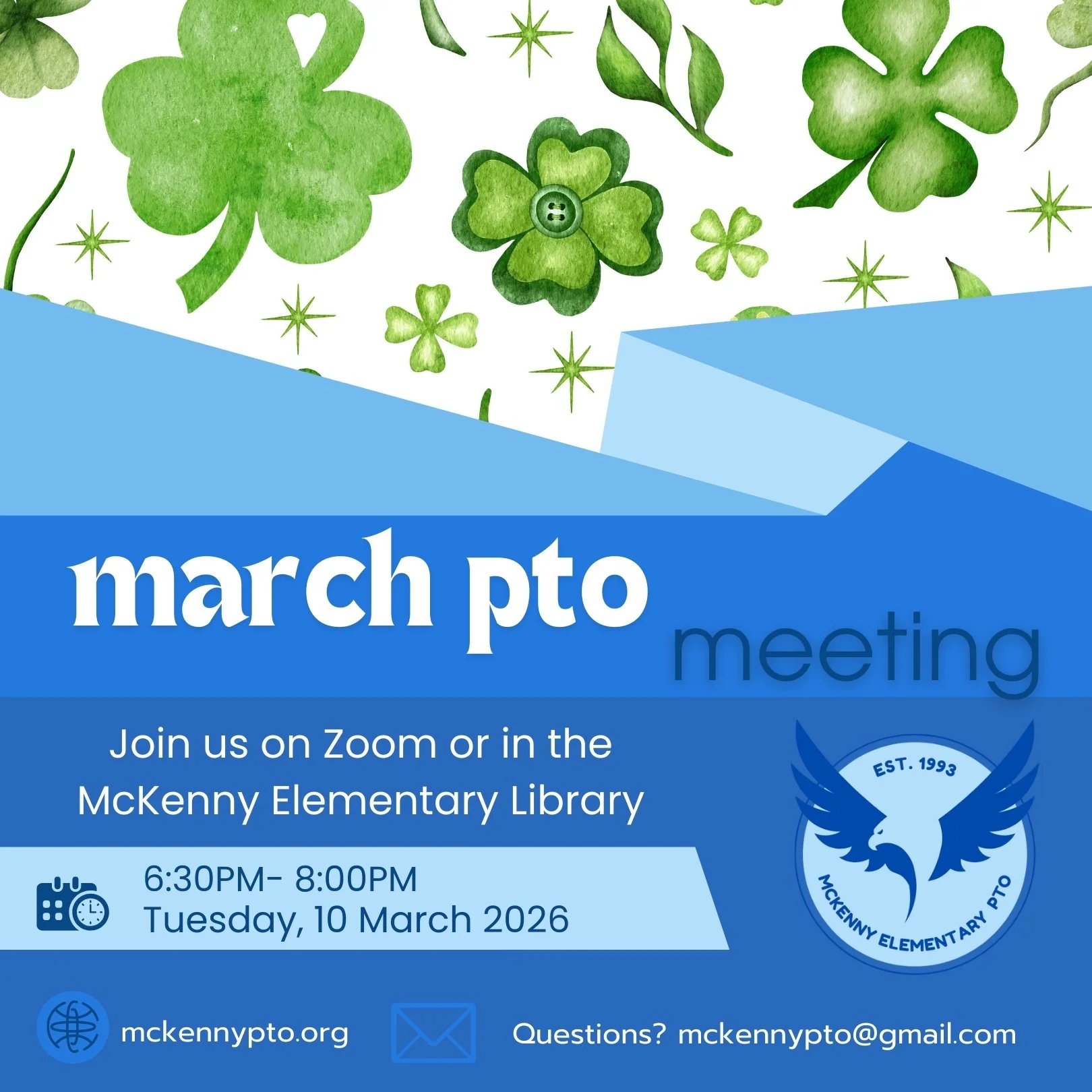 March PTO Meeting
