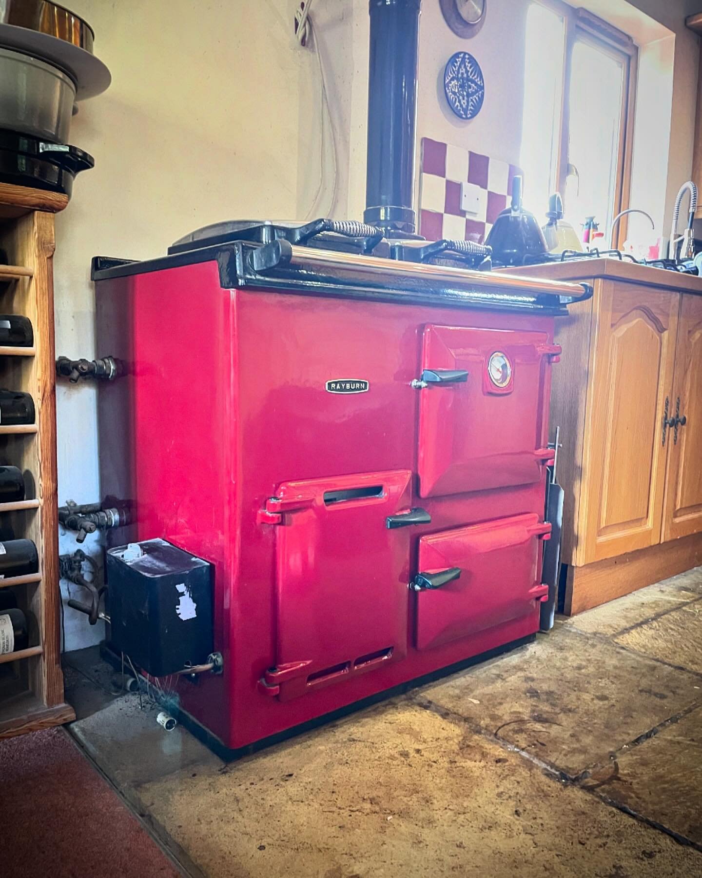 Another vaporising service last week in Wiltshire, this oil fired Rayburn #agarayburn #rayburnengineer #agaengineer #oftecengineer #heatingengineer #oilcooker #homelife #rangecooker #rangecookerengineer