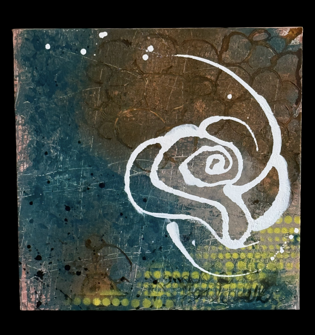 Where Prayers Bloom Mixed Media