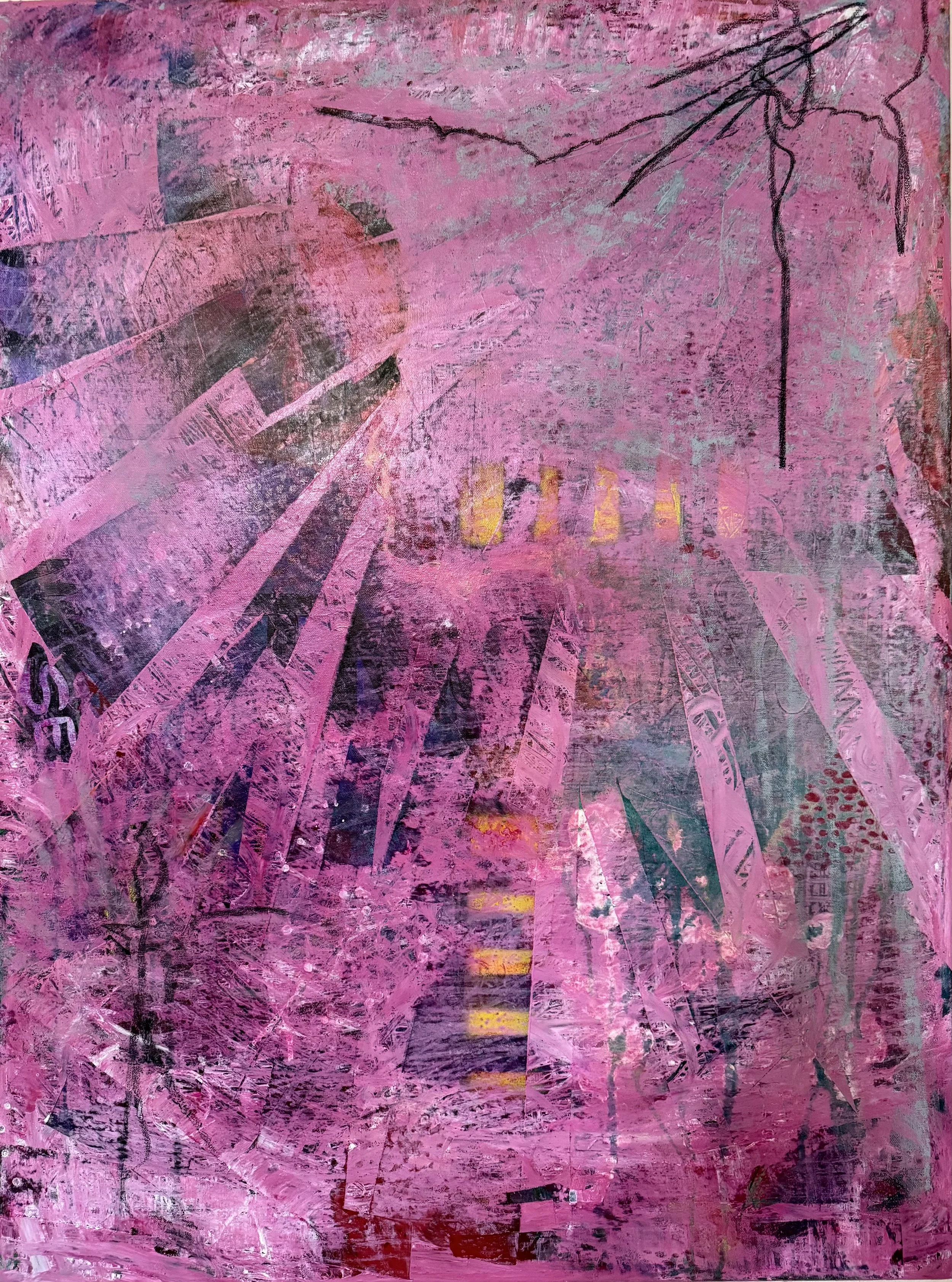 Soft Power Acrylic Painting