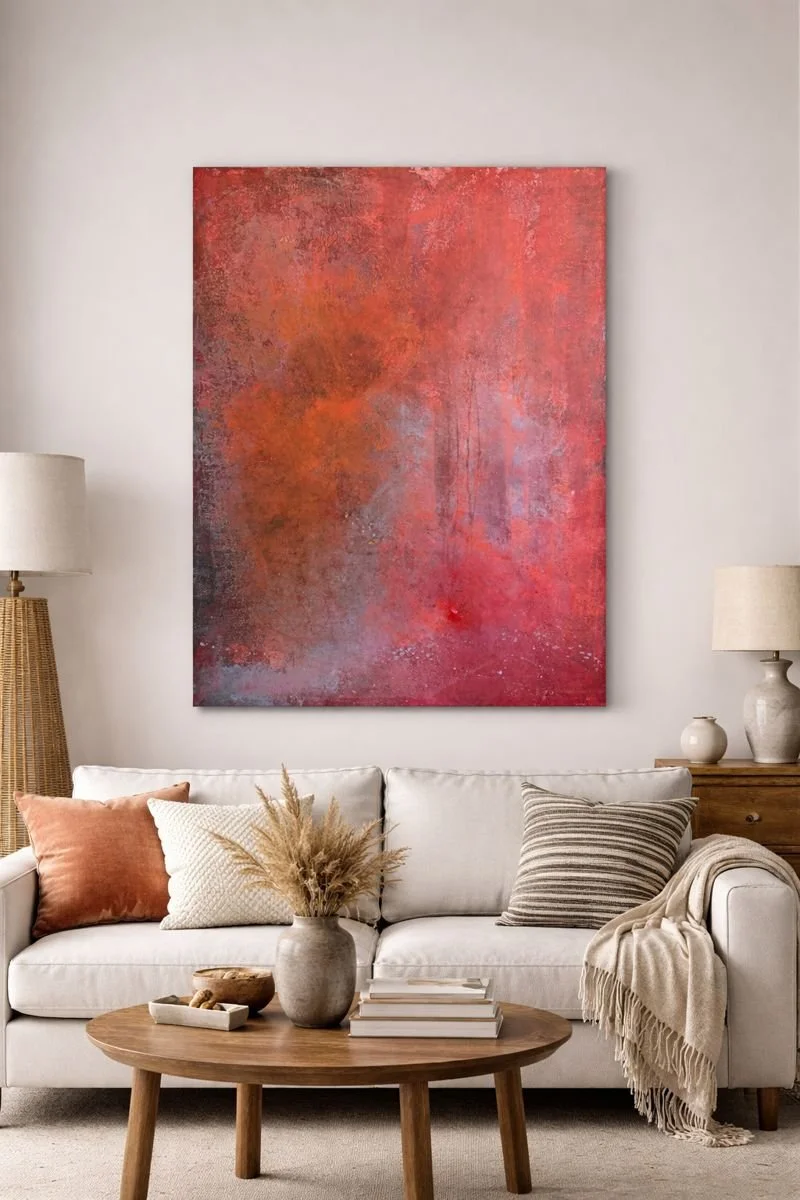 'Rage to Love was the Metamorphosis' Acrylic Painting