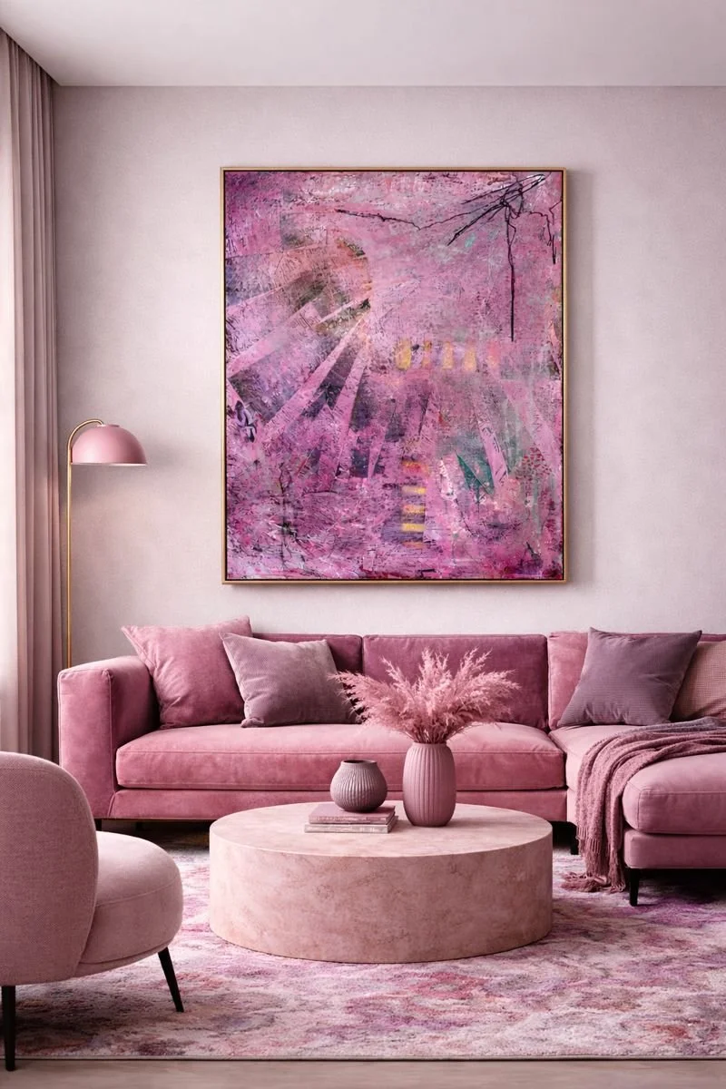 'Soft Power' Acrylic Painting