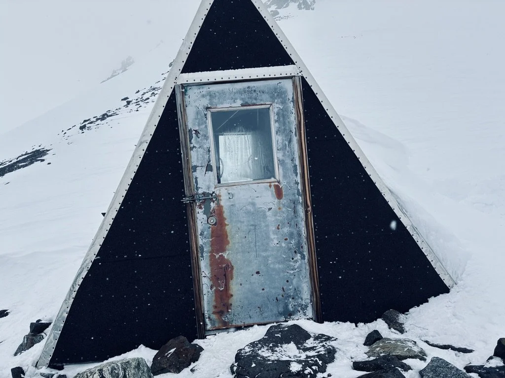 Gulkana Glacier in April 2026