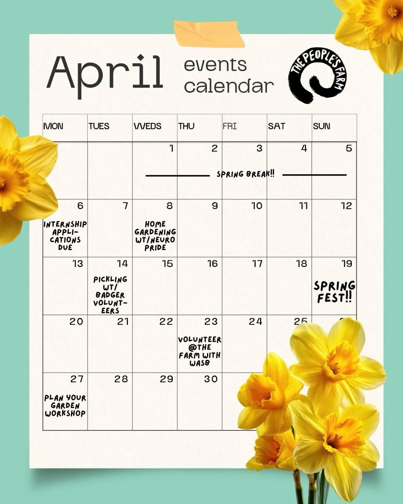 Keep an eye out for our upcoming events!