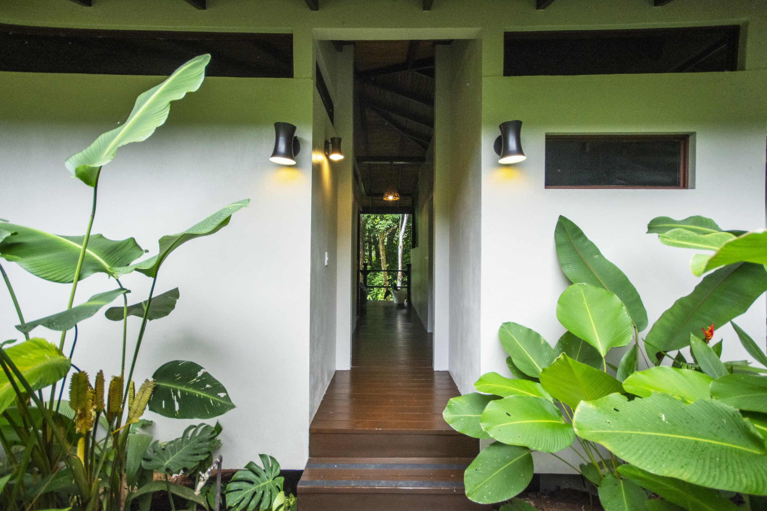 Jungle Bungalow Entrance