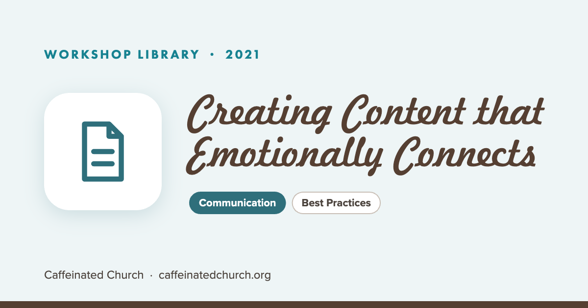 Creating Content that Emotionally Connects