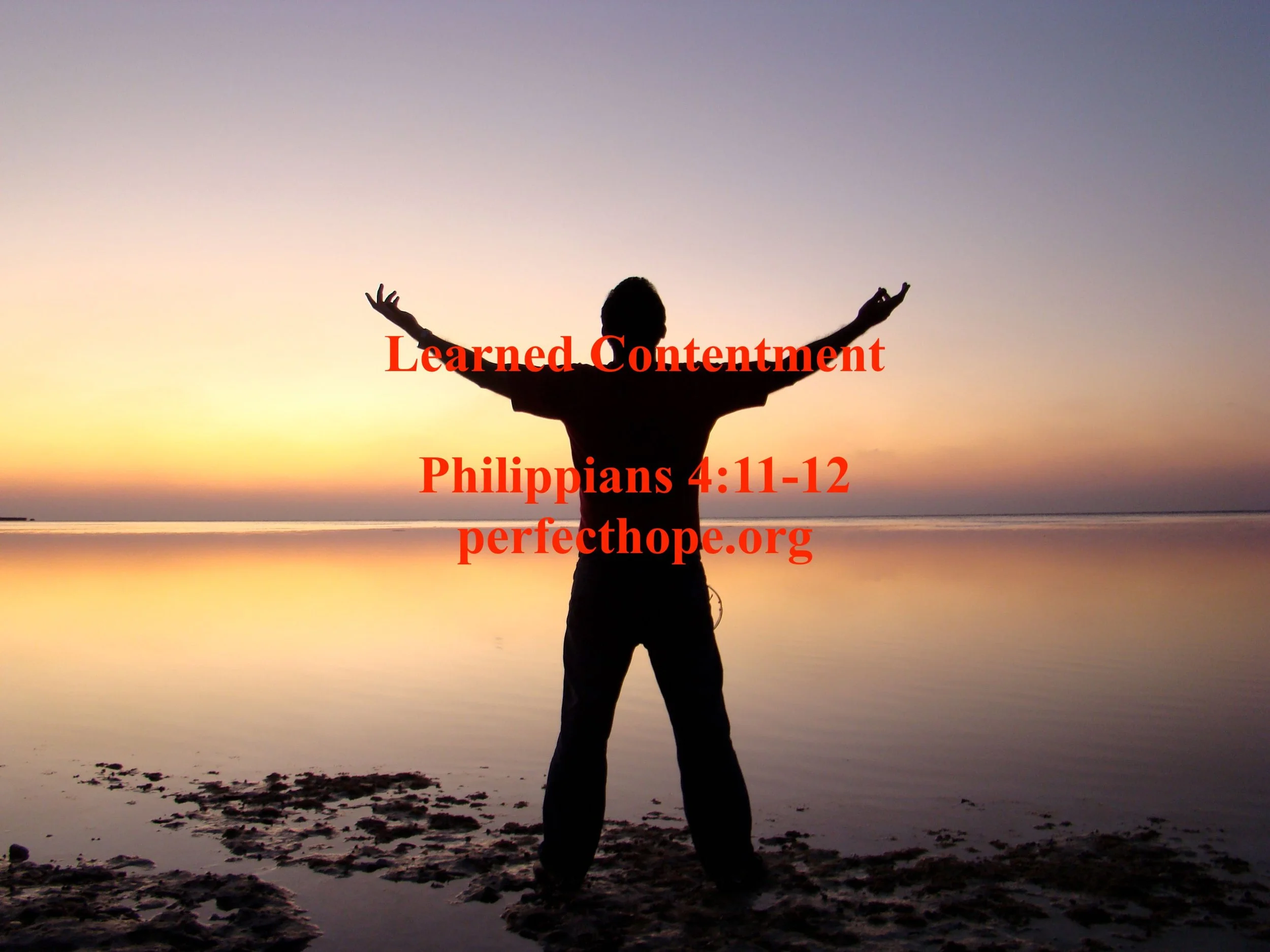 Learned Contentment