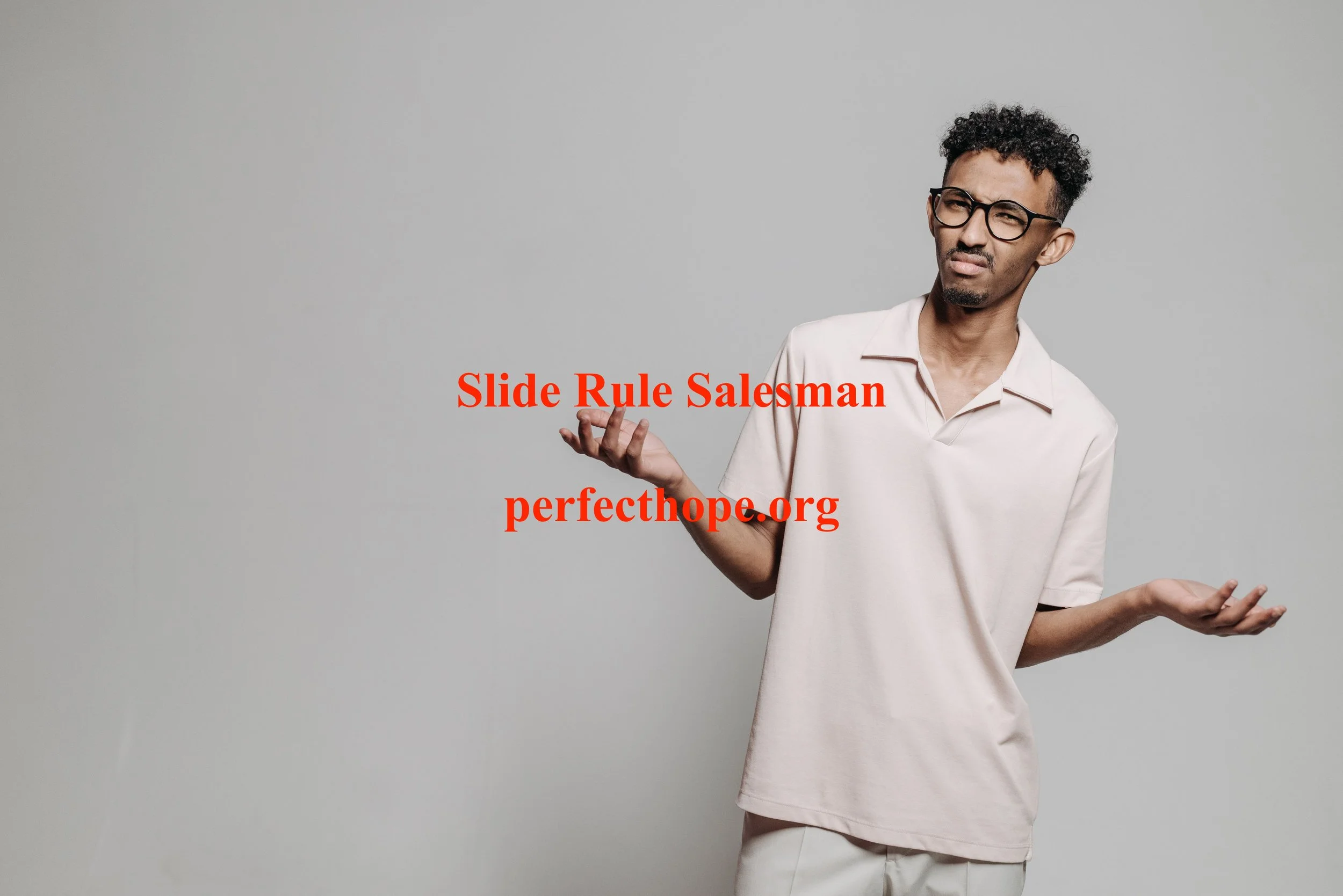 Slide Rule Salesman