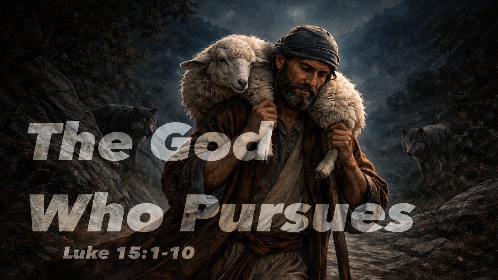 26.03.15a - Luke 15.1-10 - The God Who Pursues - Title.jpg
