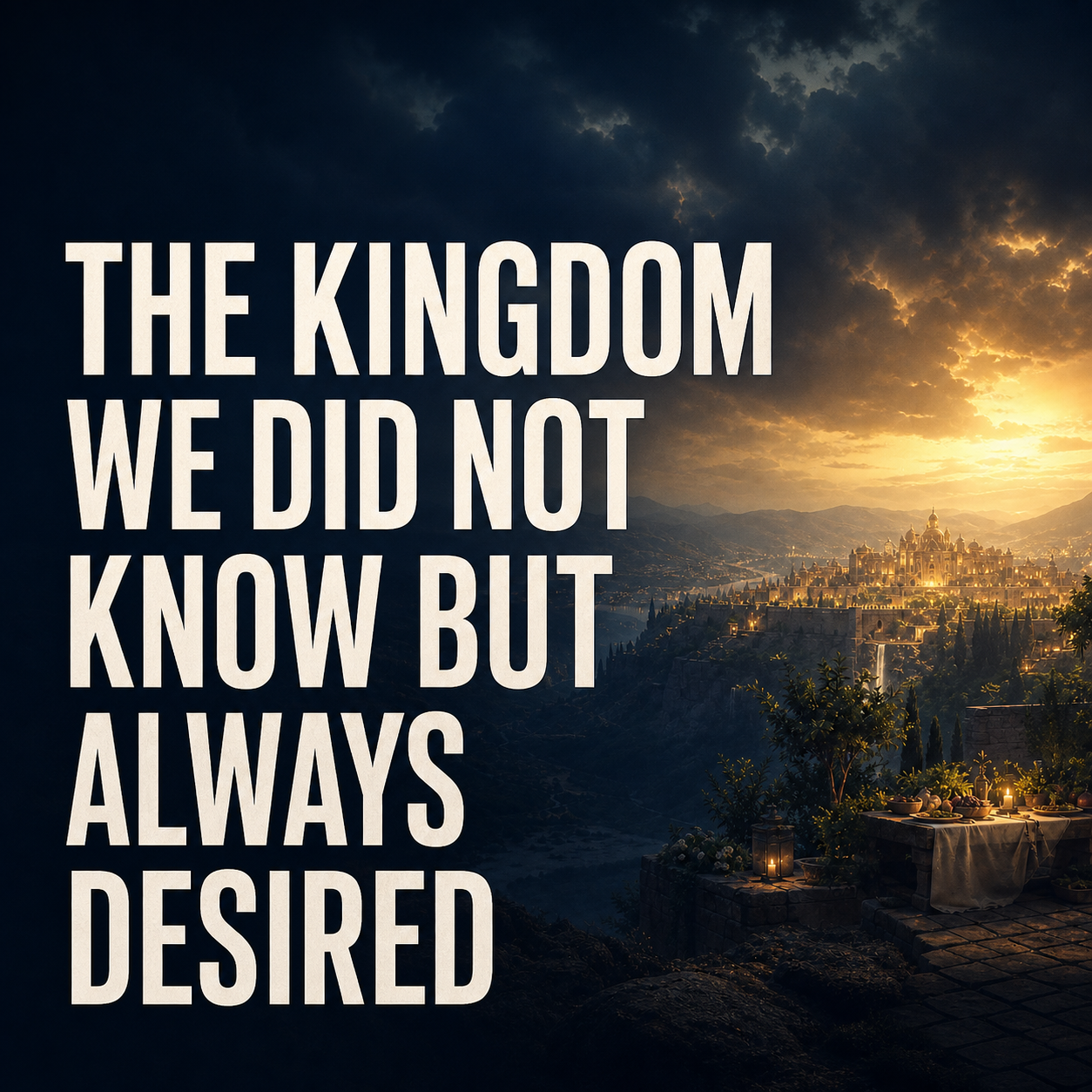 The Kingdom We Did Not Know but Always Desired