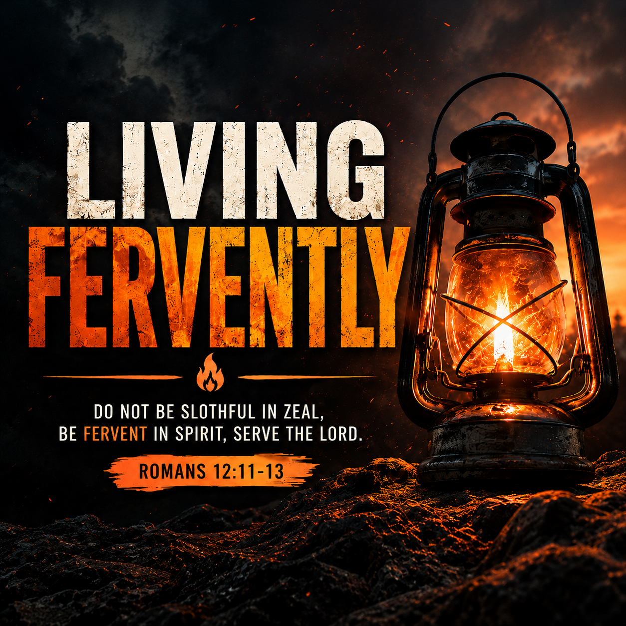 Living Fervently (Romans 12:11–13)