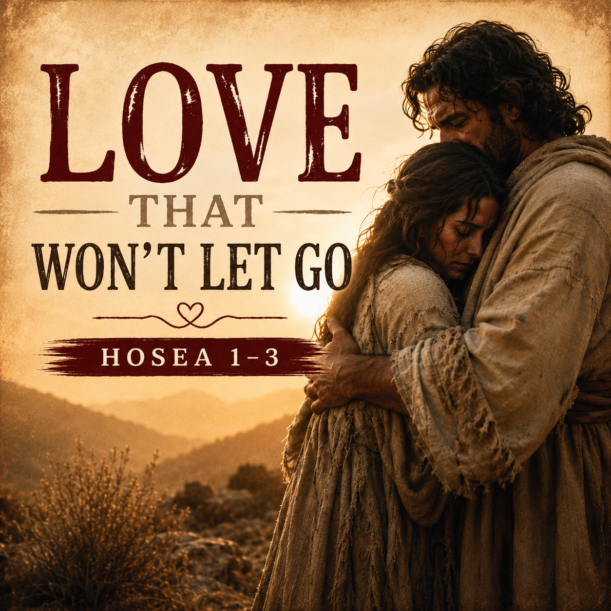 Love That Won’t Let Go (Hosea 1–3)