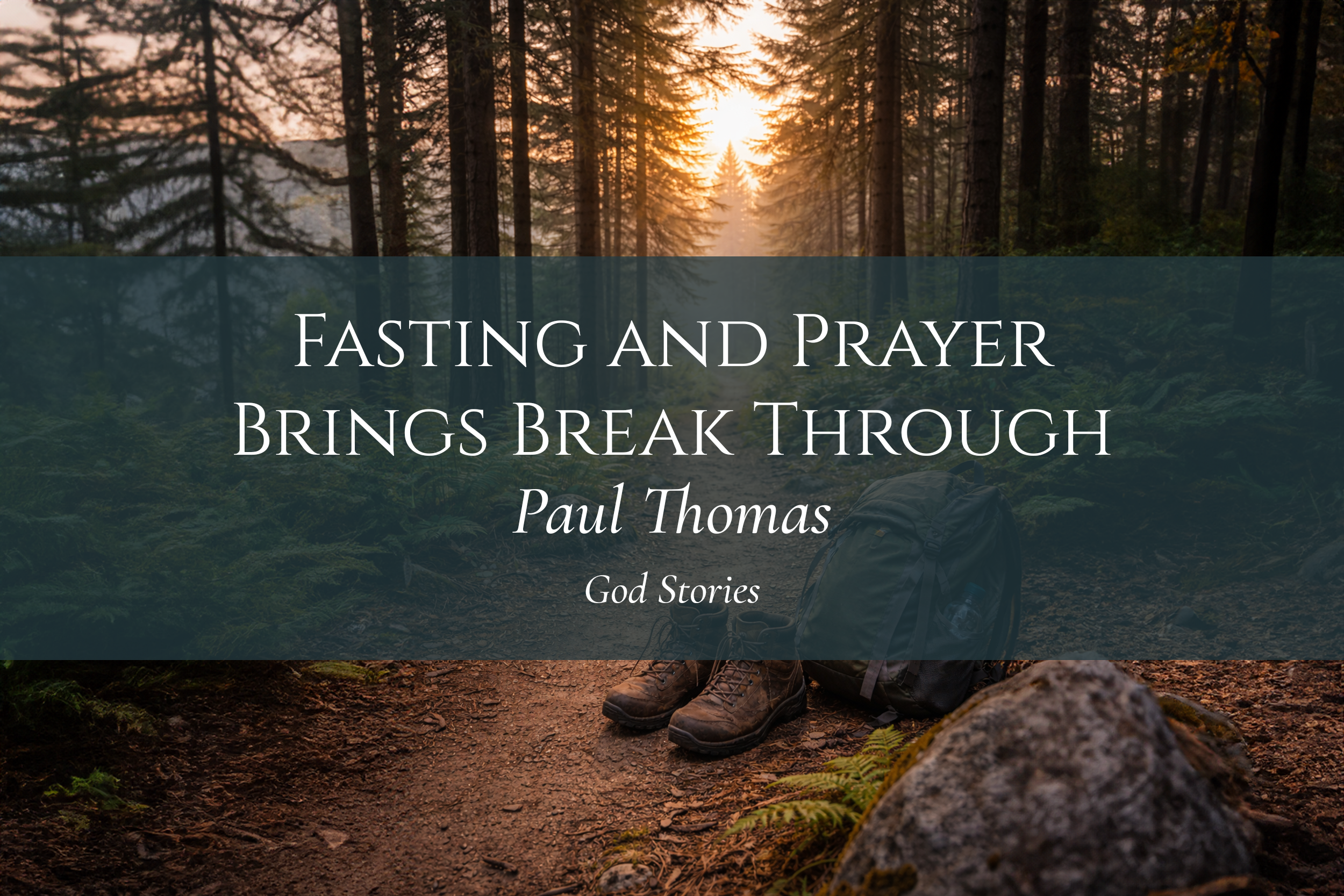 Fasting and Prayer Brings Break Through-Paul Thomas