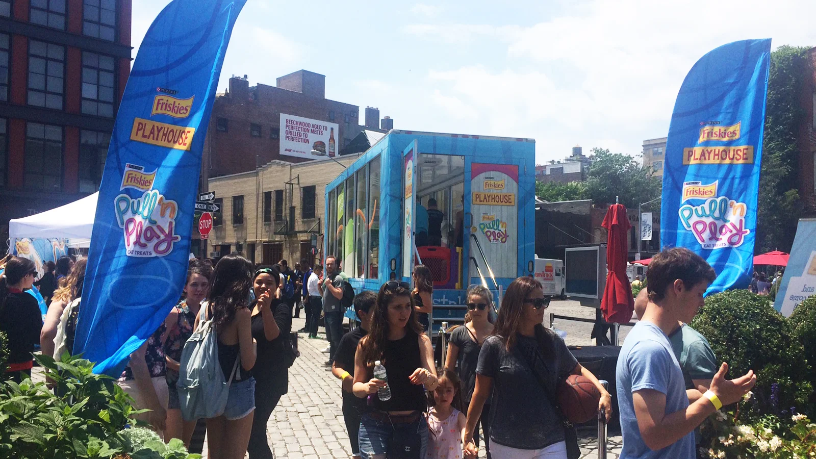 Experiential launch event 