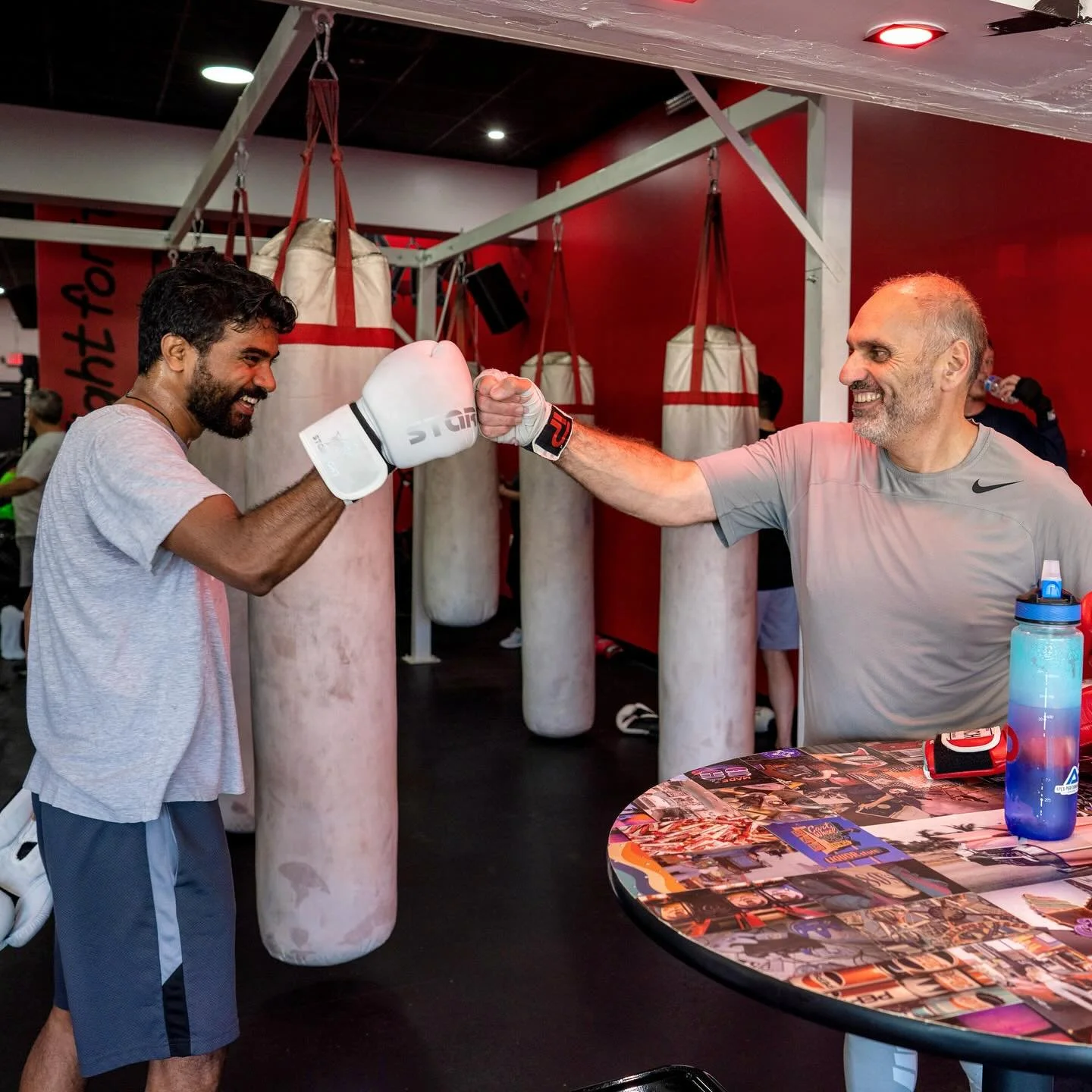 Who are you sharing your goals with?

If you&rsquo;ve ever stayed after class for more than a few seconds, you&rsquo;ve seen it &mdash; people talking, laughing, catching their breath, and checking in on each other. It&rsquo;s not just small talk. It