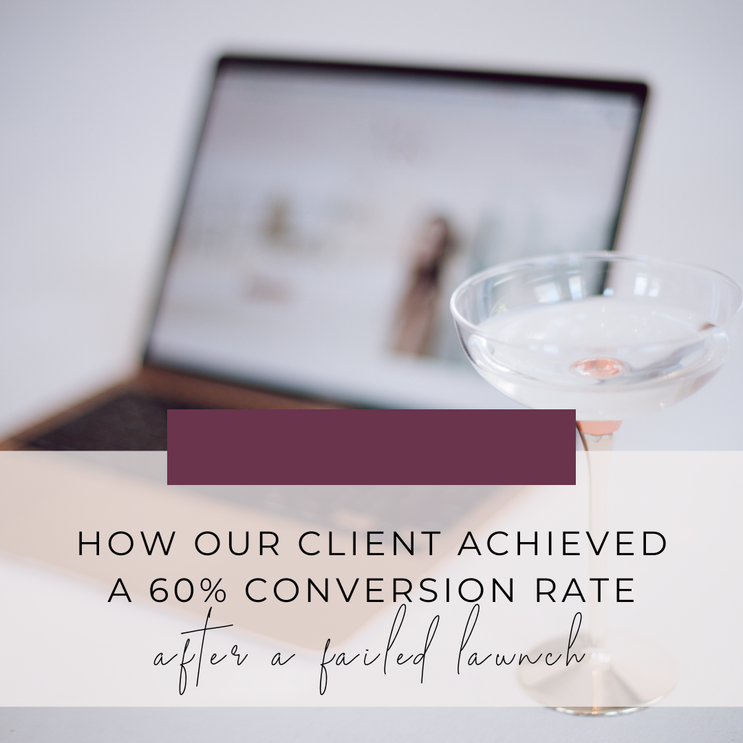 How Our Client Achieved a 60% Conversion Rate After a Failed Launch