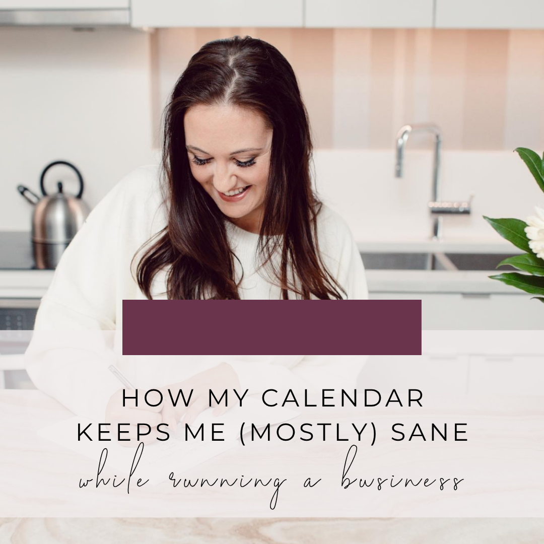 How My Calendar Keeps Me (Mostly) Sane While Running a Business