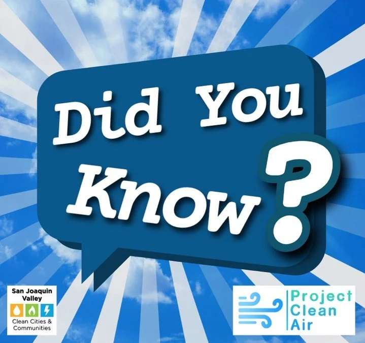 DID YOU KNOW? 
The Valley&rsquo;s geography can trap air pollution.

Surrounded by mountains, the Valley can trap air pollutants close to the ground. Emissions from heavy truck traffic, diesel  trains and agricultural equipment, irrigation pumps, woo