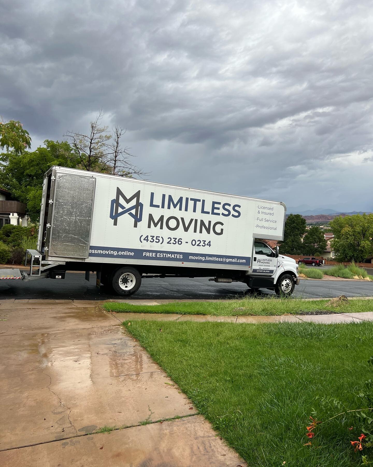 We have enjoyed moving our customers in the rain after a long, hot Summer! Let us know how we can help you as we head into this upcoming season.