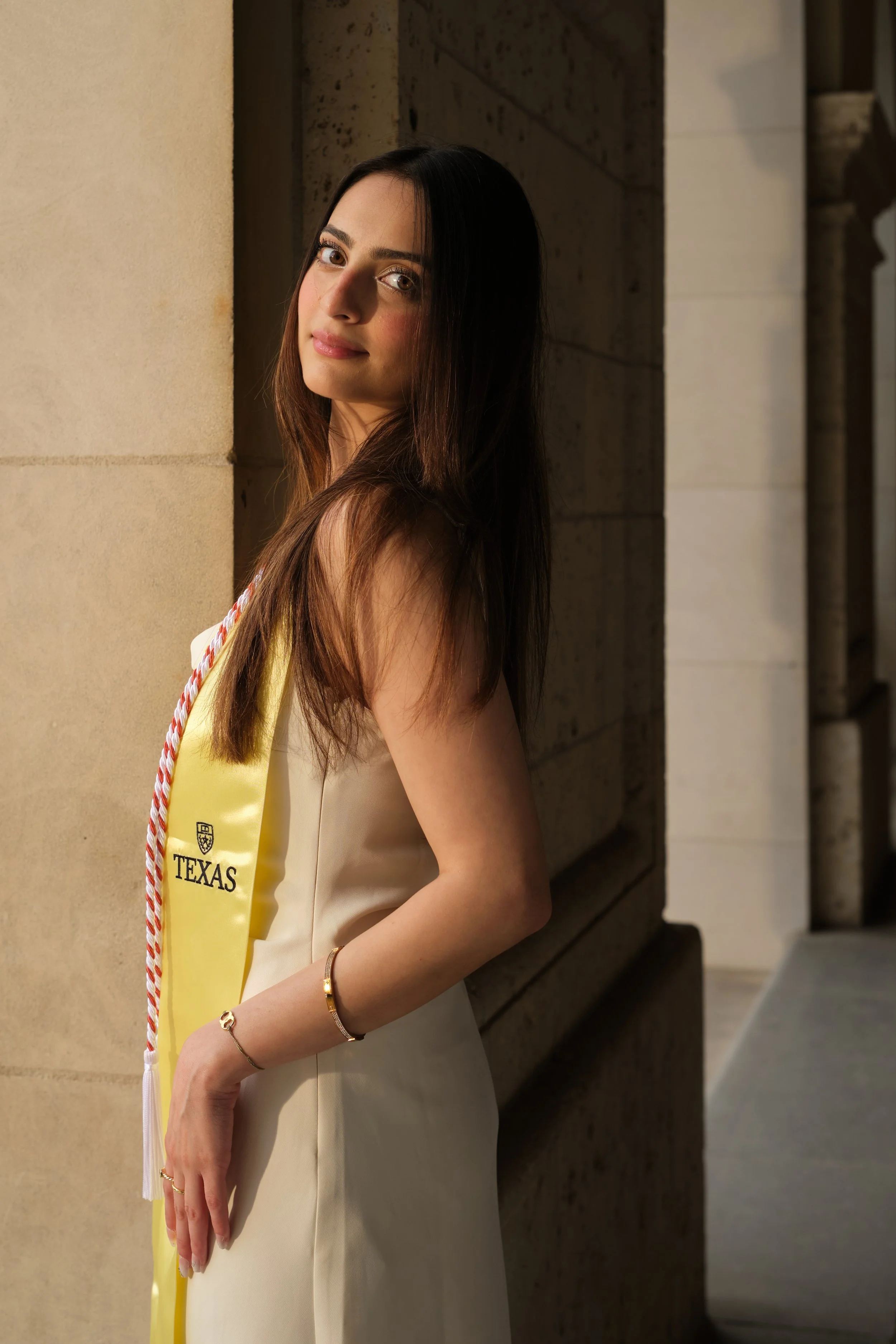 My clients' graduation galleries look like spreads from Harper's Bazaar - if Bazaar did academic achievement editions.