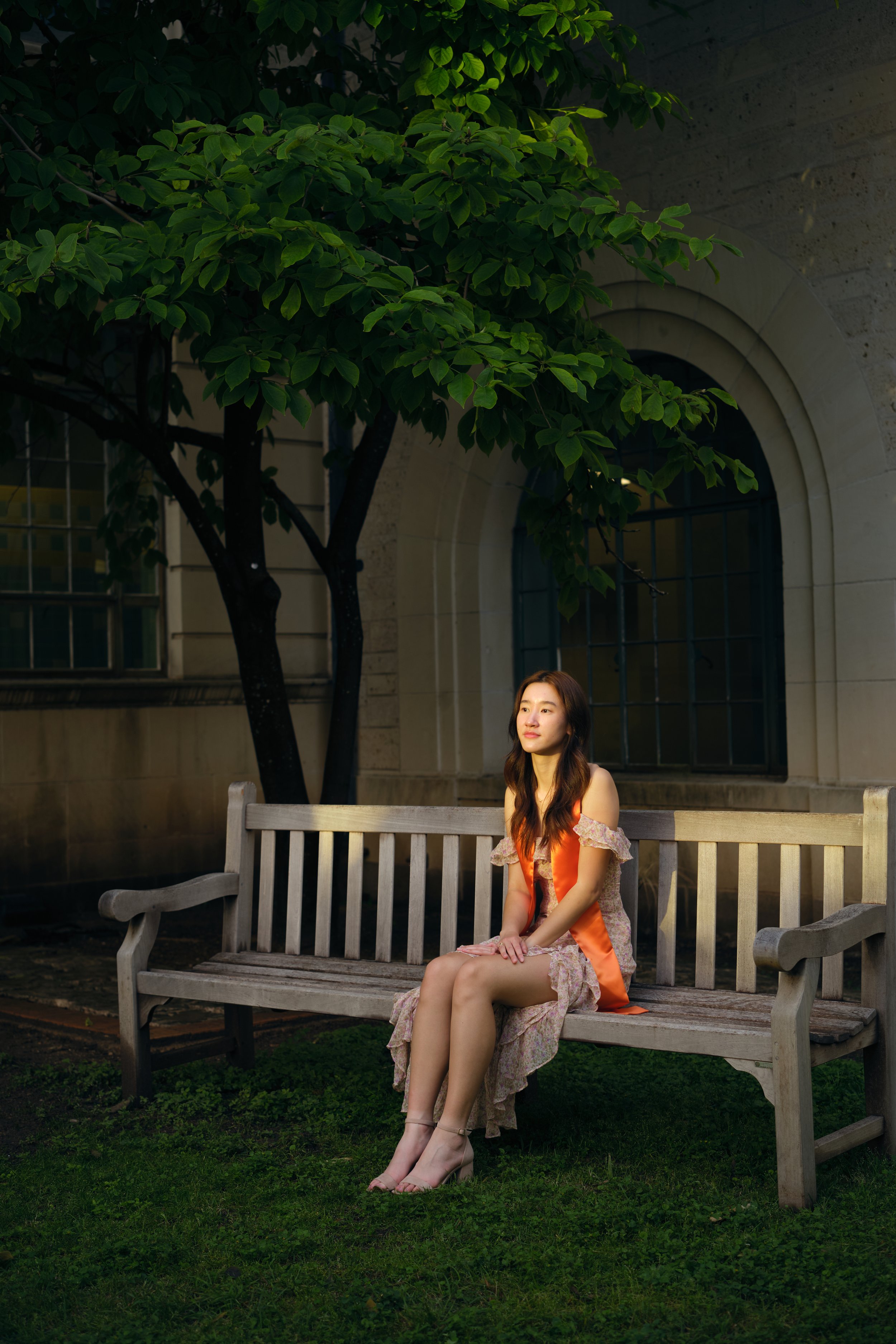 UT Austin grad photos with a vintage film aesthetic – Nostalgic, romantic, perfect.