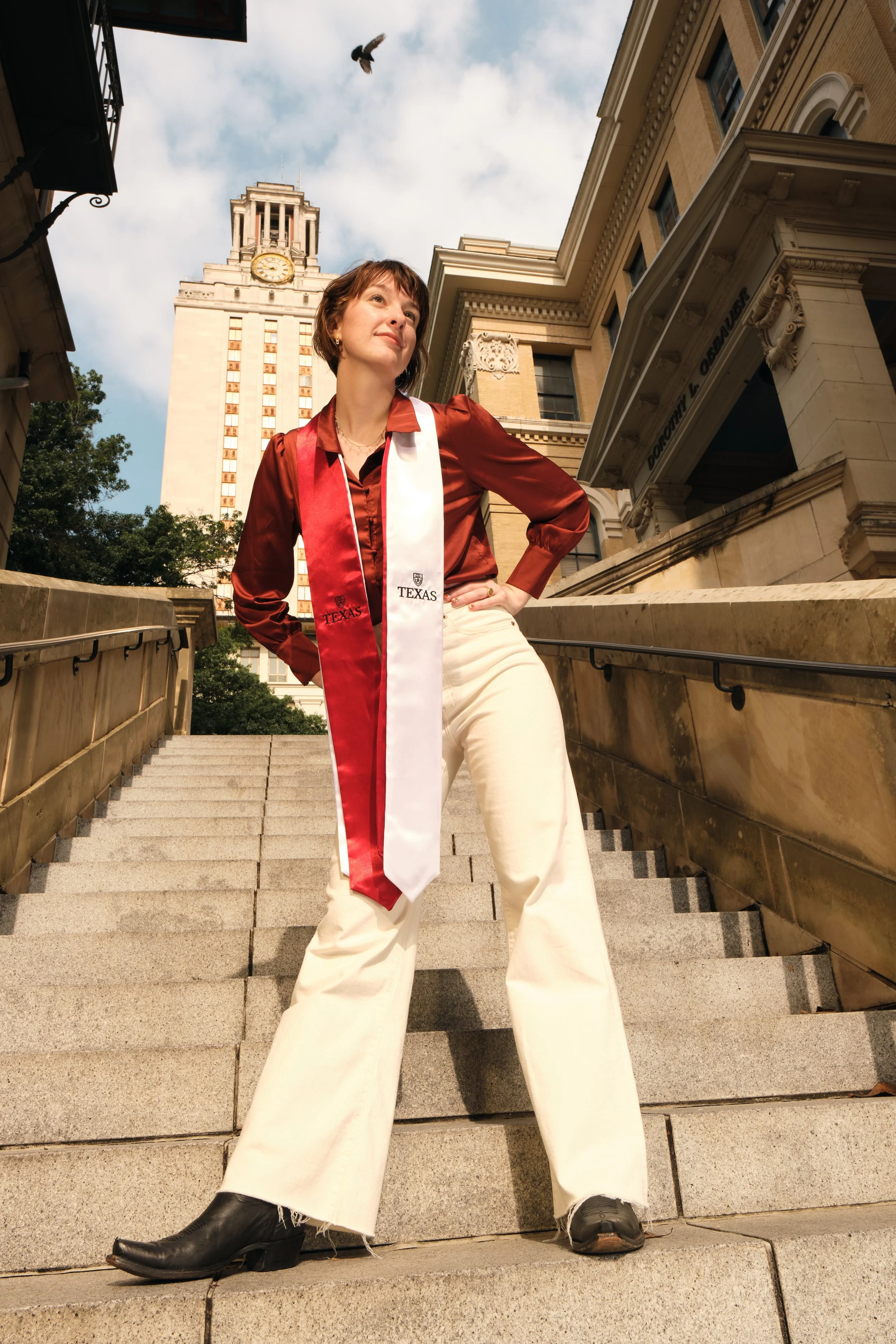 Austin’s top-rated editorial grad photographer – For the grad who wants it all.