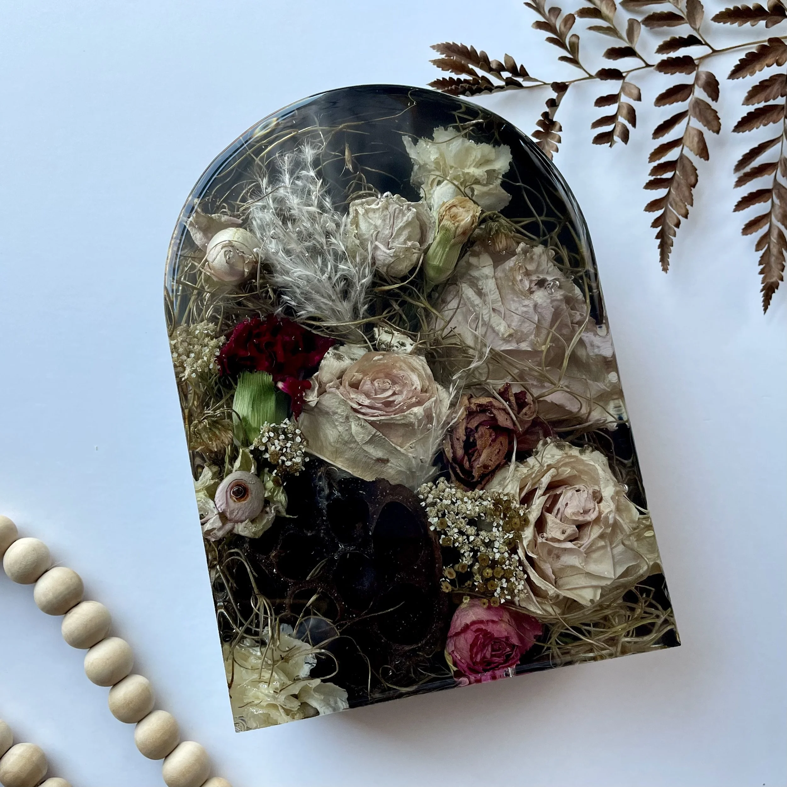 Custom Floral Arch Preservation