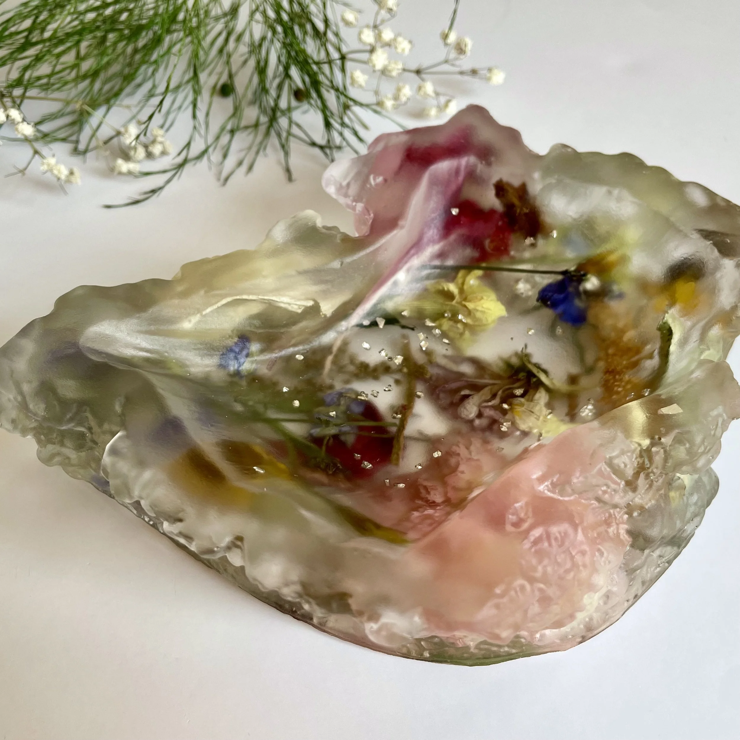 Organic Waters Clear Base Soap Dish