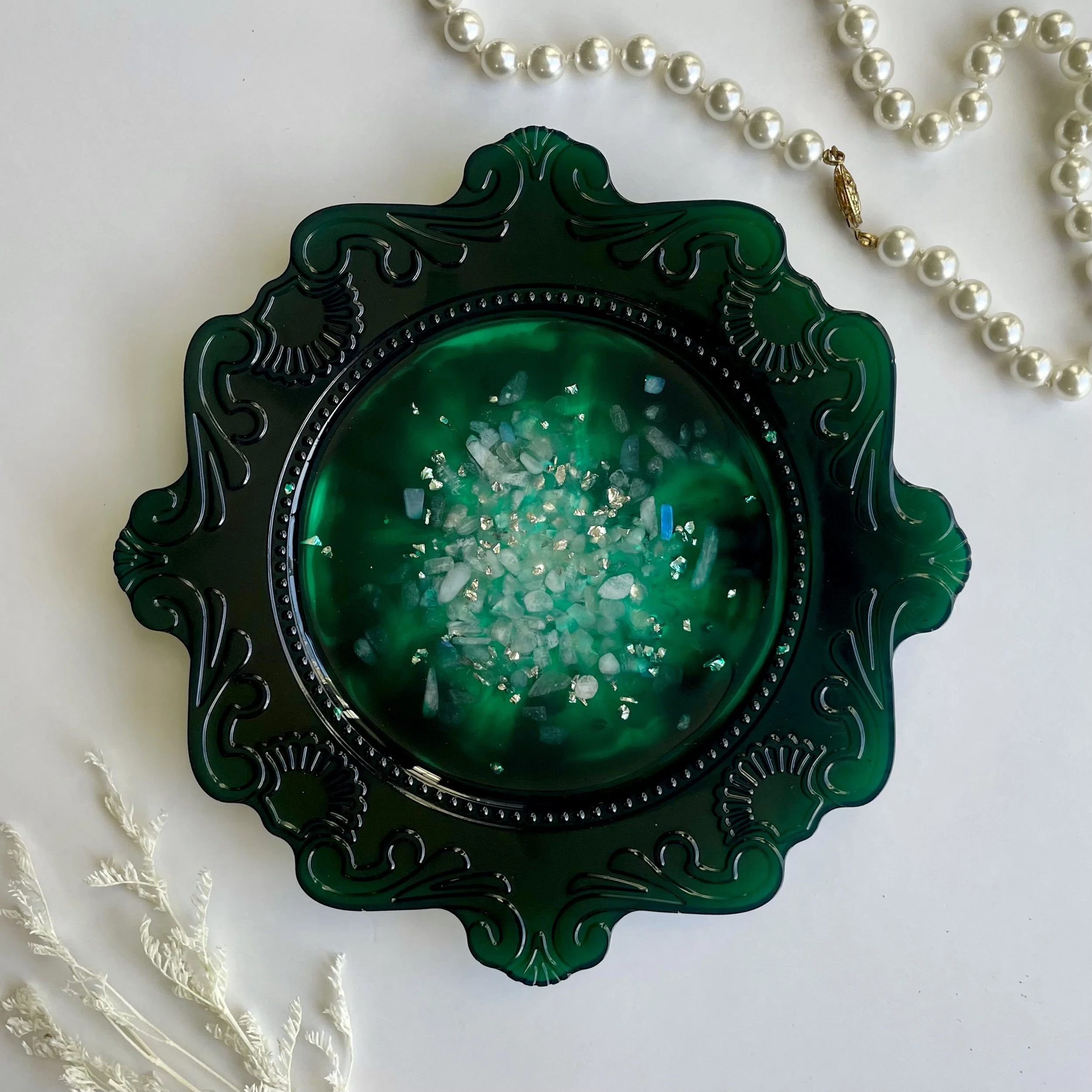 Wicked Moonstone Candle Plate | Decorative Trim