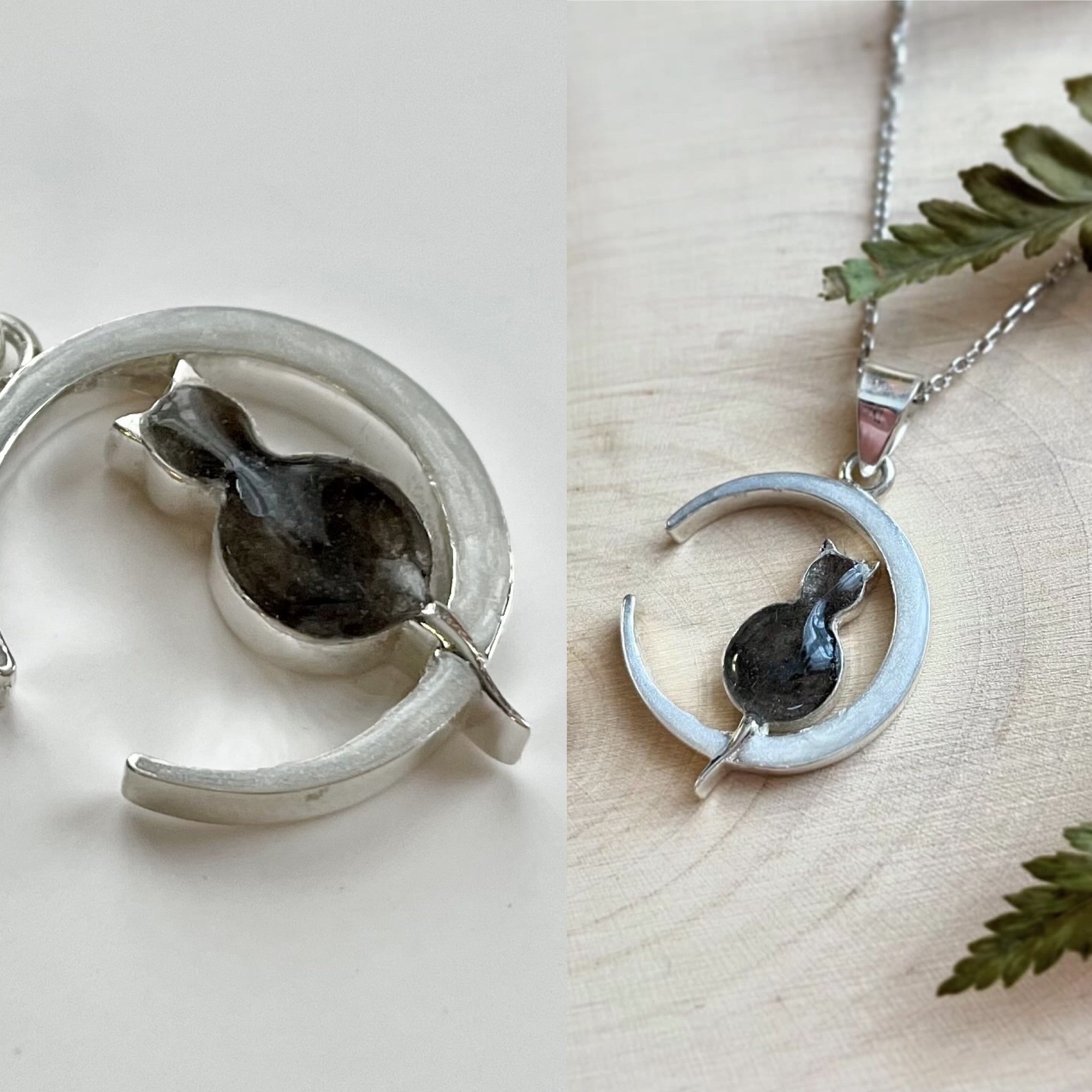Cat Fur Bereavement Preservation Pendant