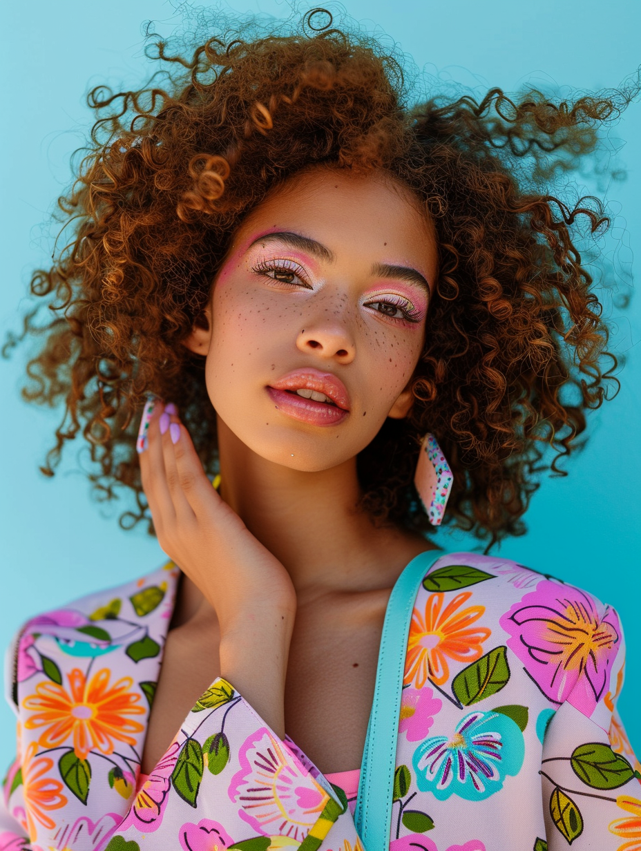 Beautiful Spring time woman