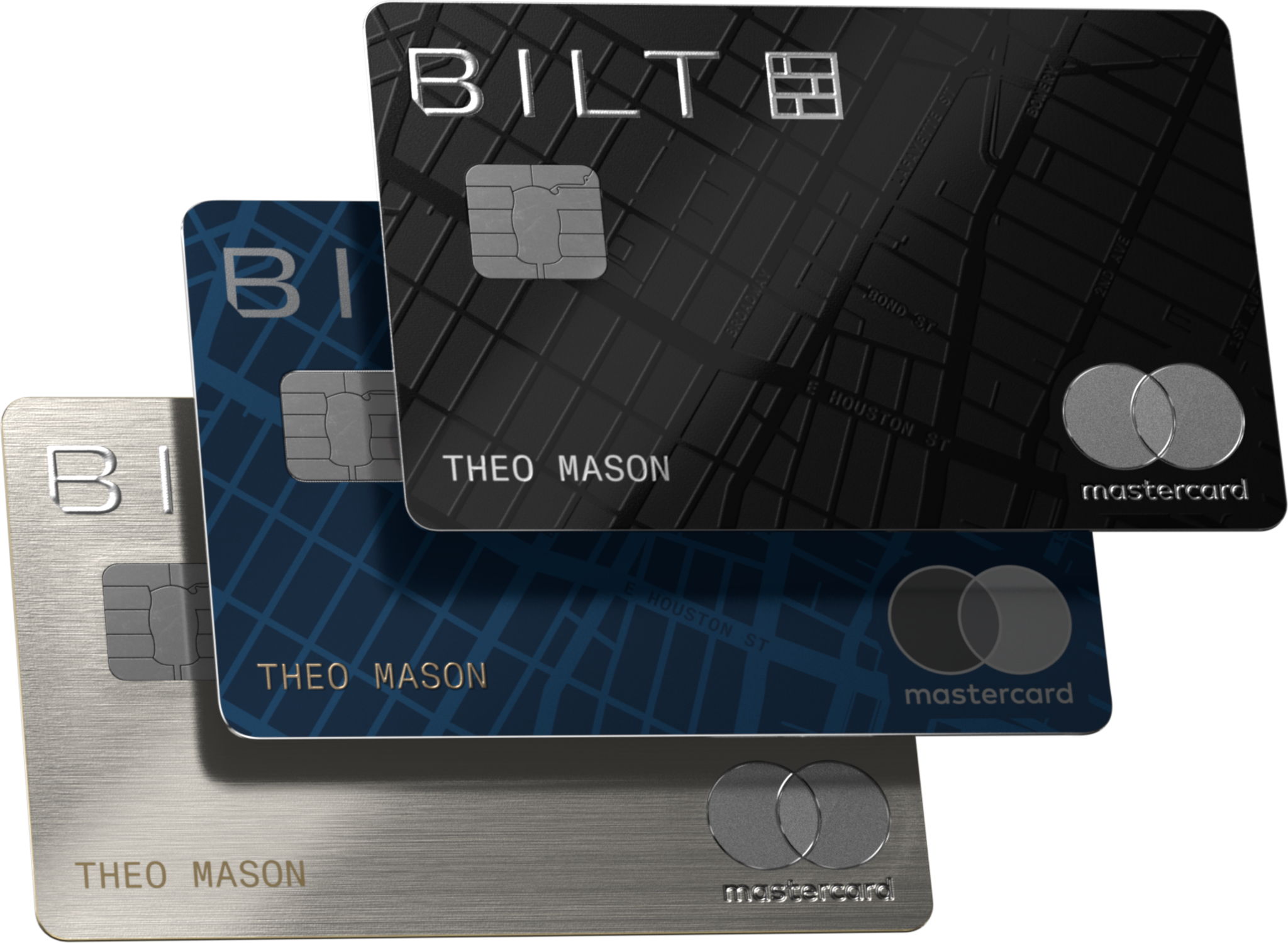 The Three New Bilt Cards