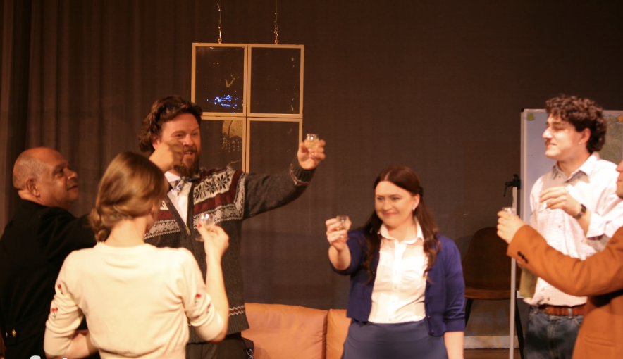 (Left to right) Walter Murray, Amanda Shaar, Richard Baird, Kimberly Weinberger, Nick Daugherty, & Trevor Cruse
