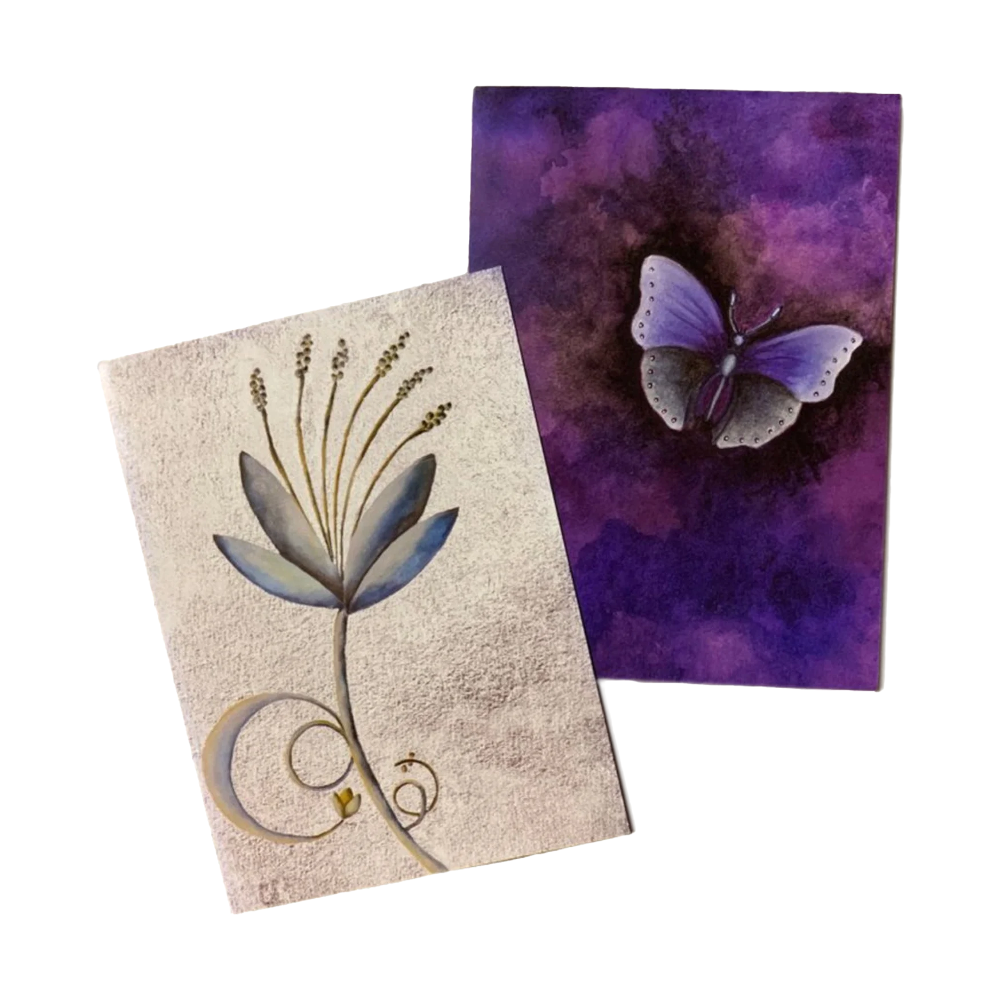 Snow and Nightflight Notecards