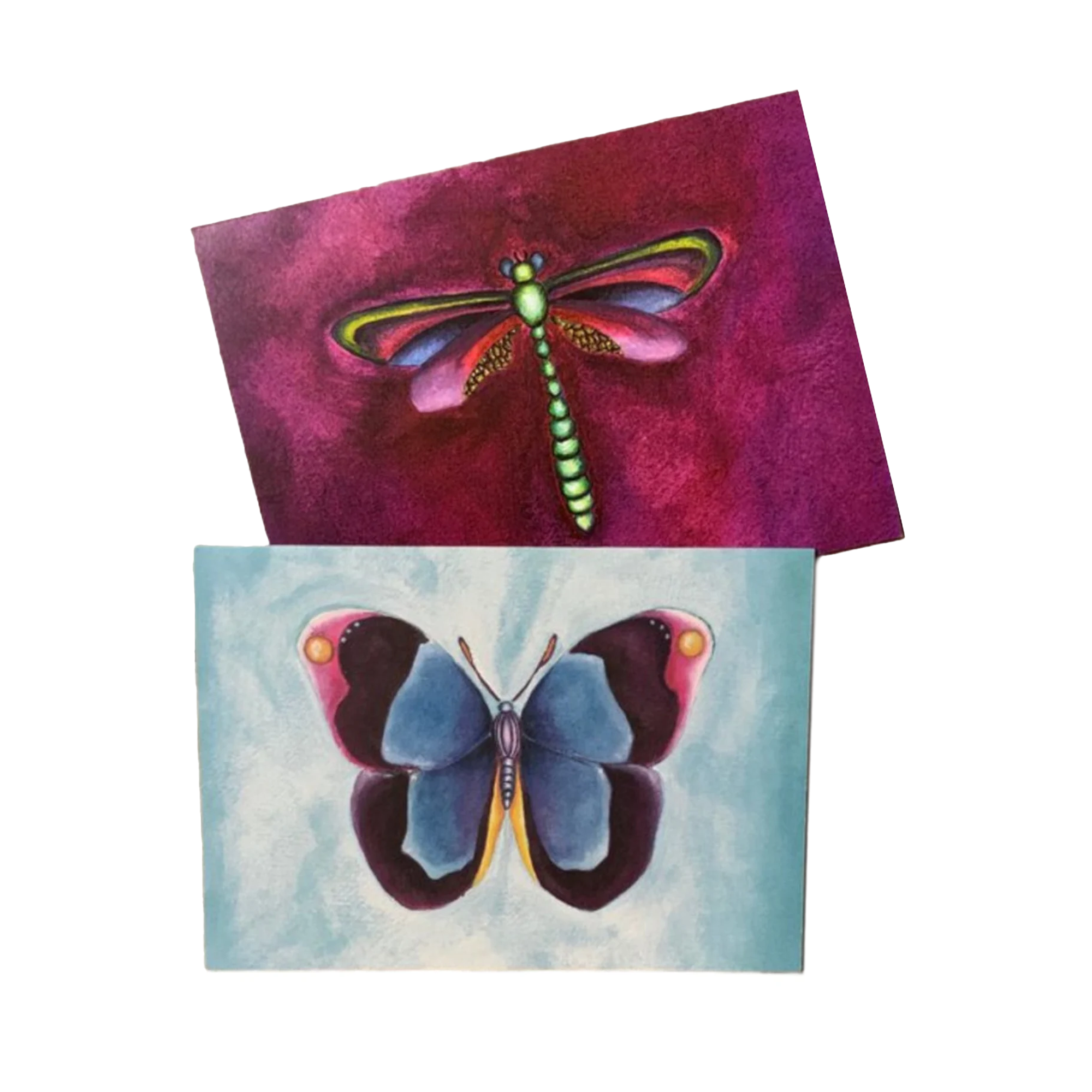 Dragon and Butterfly Notecards