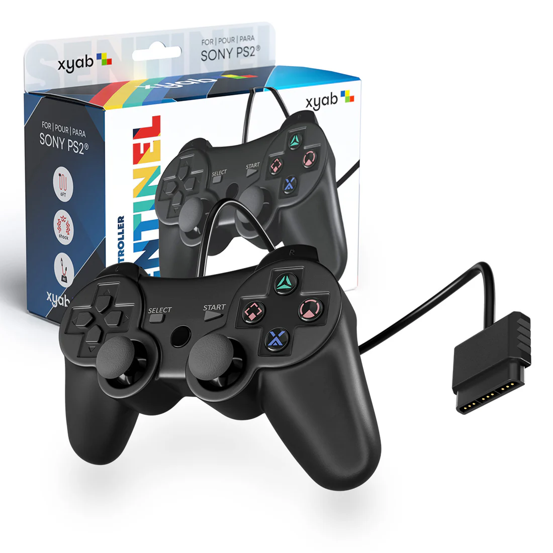 Sentinel Wired Controller for Sony PS2