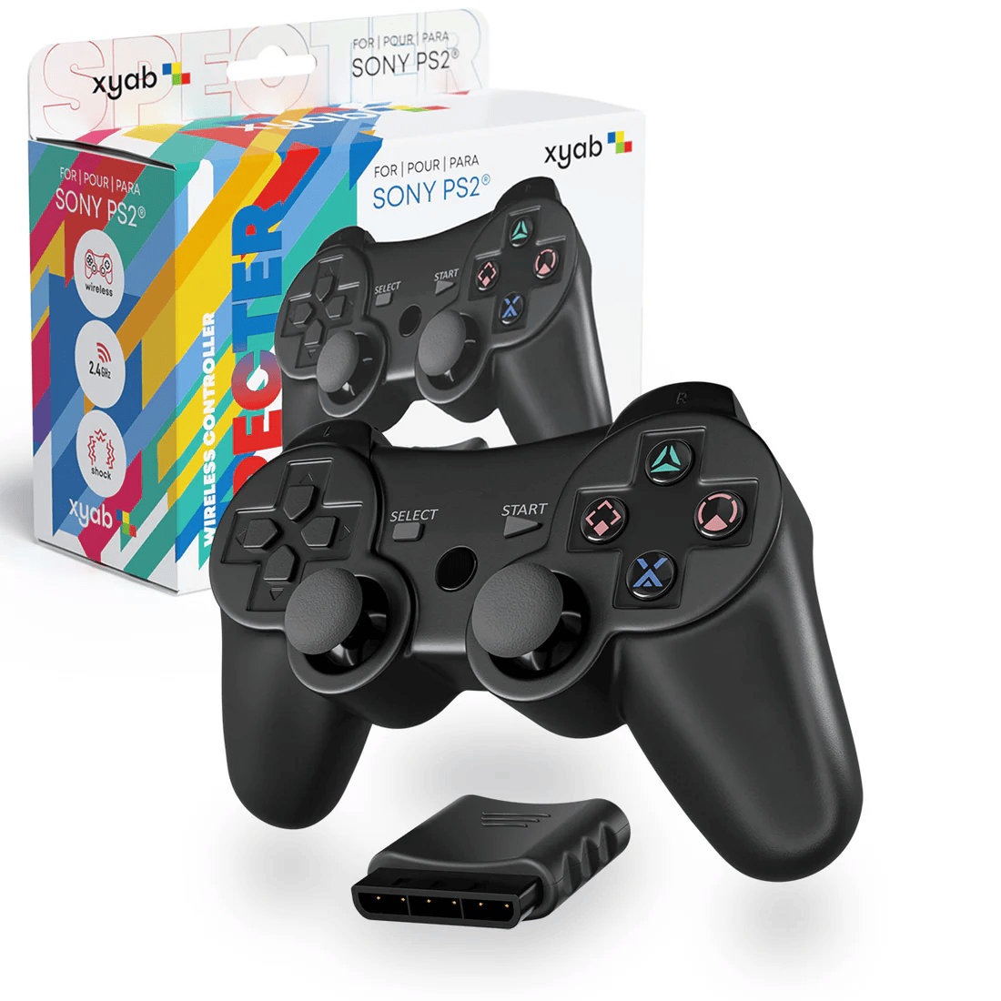 Specter Wireless Controller for Sony PS2
