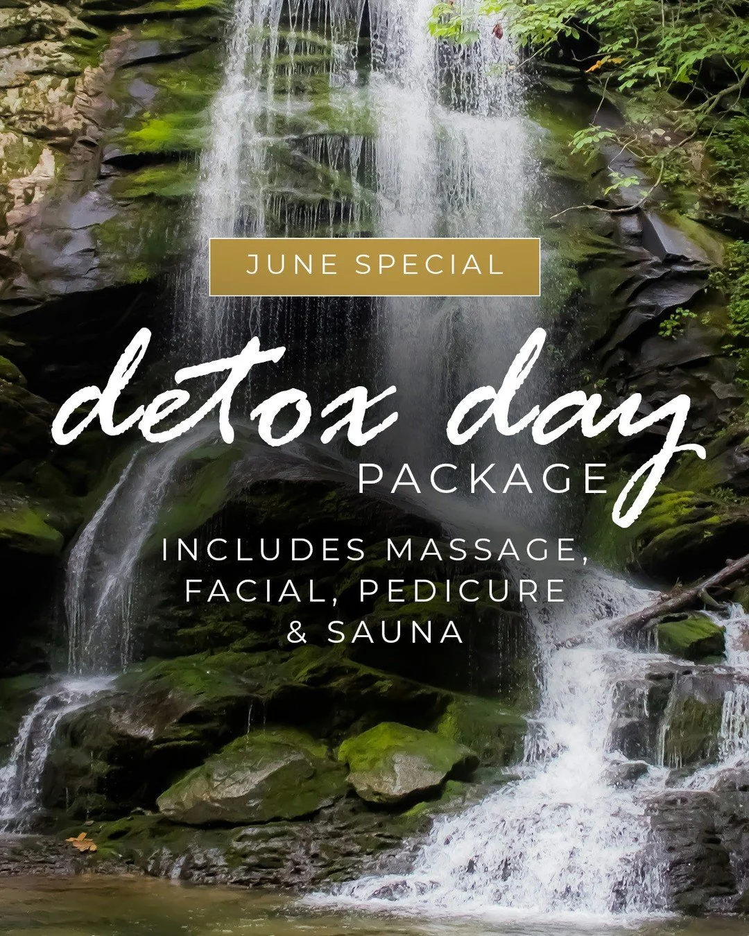 Three hours. Aroma Detox Massage. Customized Facial. Classic Pedicure. Infrared sauna.⁠ That's the Detox Day Package, and it's exactly what it sounds like.⁠
⁠
For $368 (regularly $388), you get a full afternoon to decompress, restore your skin, and c