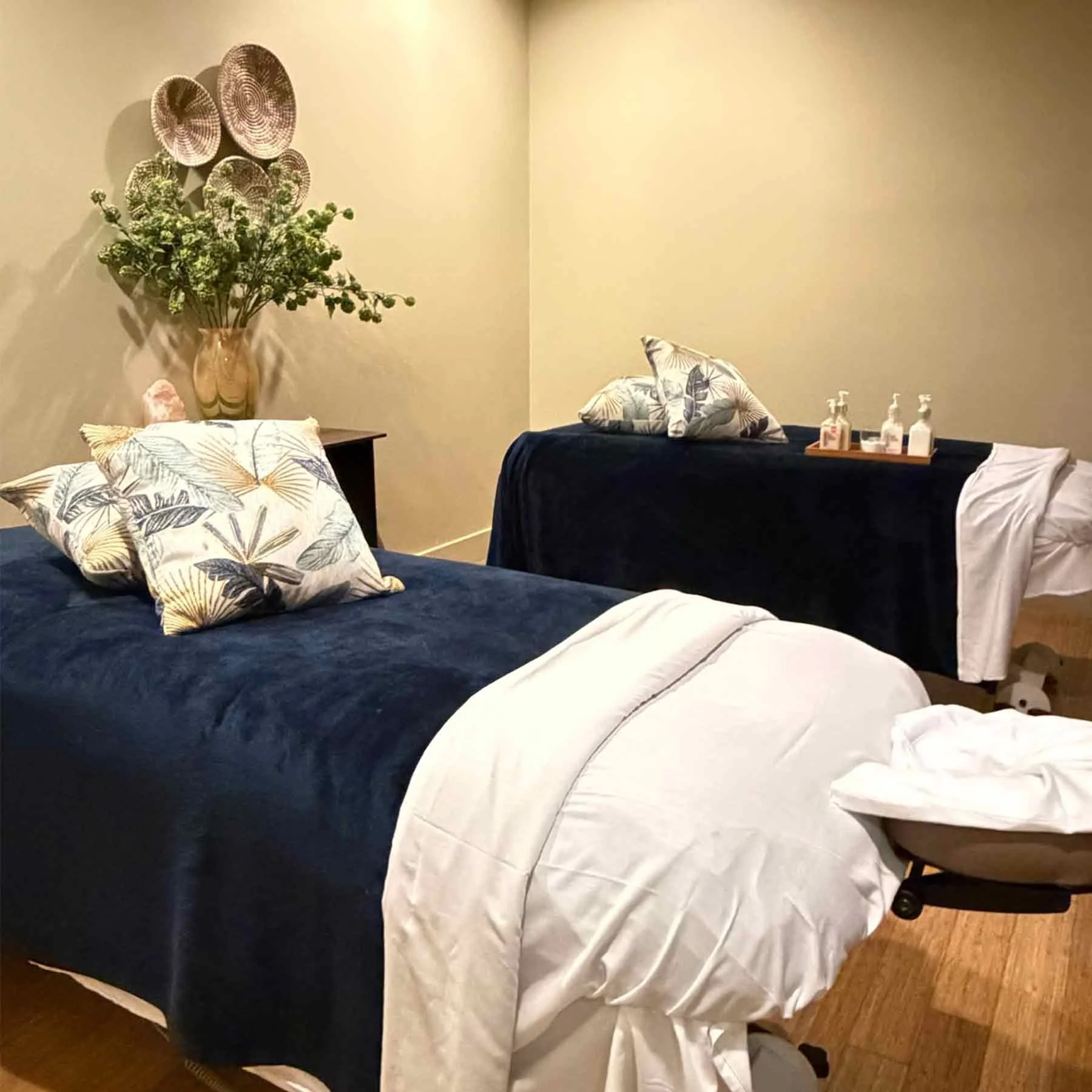 Couples massage room at TRUCE Spa