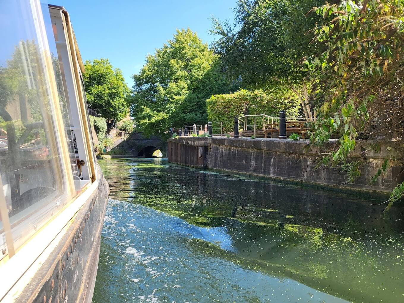 Boat Trip Between Little Venice and Camden Market