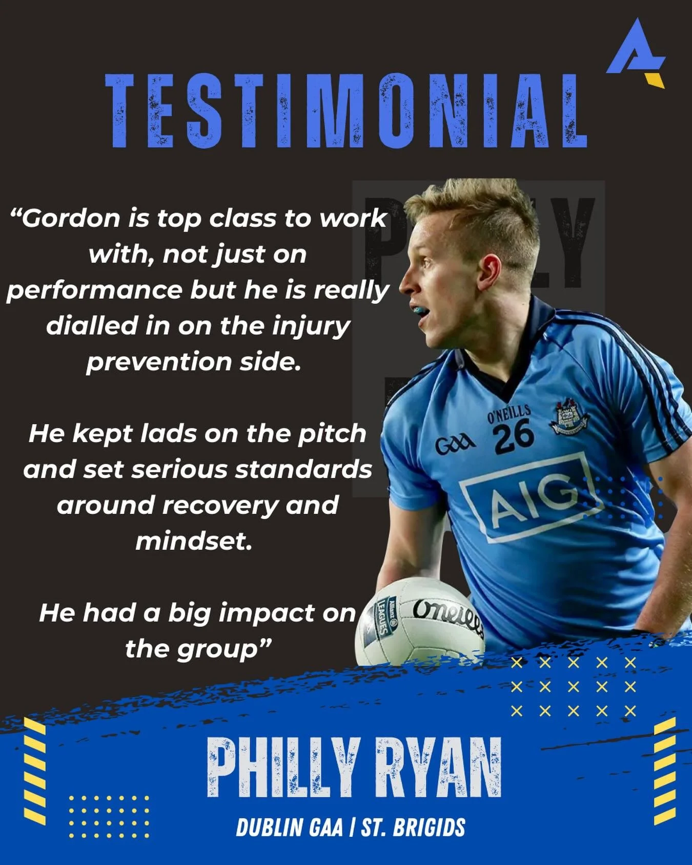 Always enjoyable working with athletes who genuinely want to get better on and off the pitch.

This sums up what I aim for with every athlete: higher standards, smarter training, and staying available through consistent injury-prevention and recovery