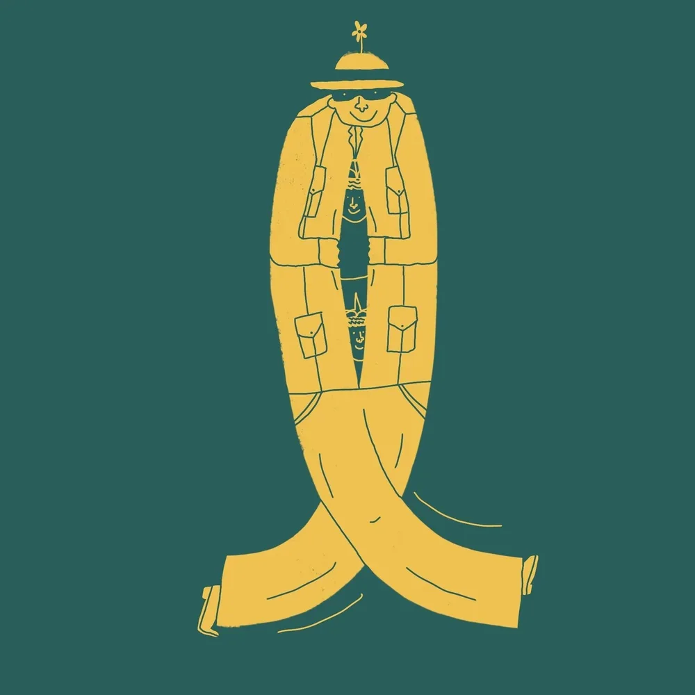 Today, we meet Langley Long. There's something really peculiar about this guy, and I can't seem to point out what. He just seems like he's up to no good. Hmm... I wonder what it is.