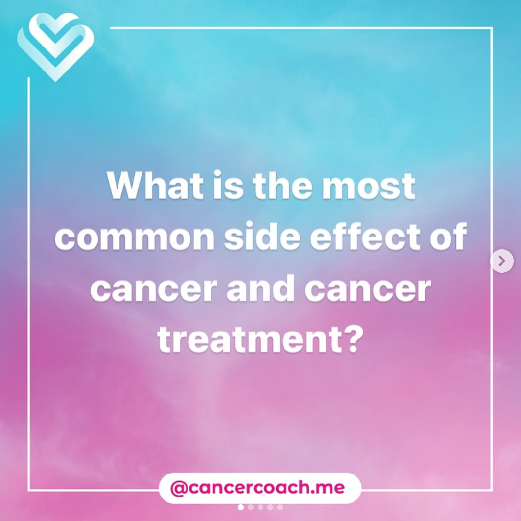 Exercise can cure the most common cancer side effect, affecting up to 90% of patients.